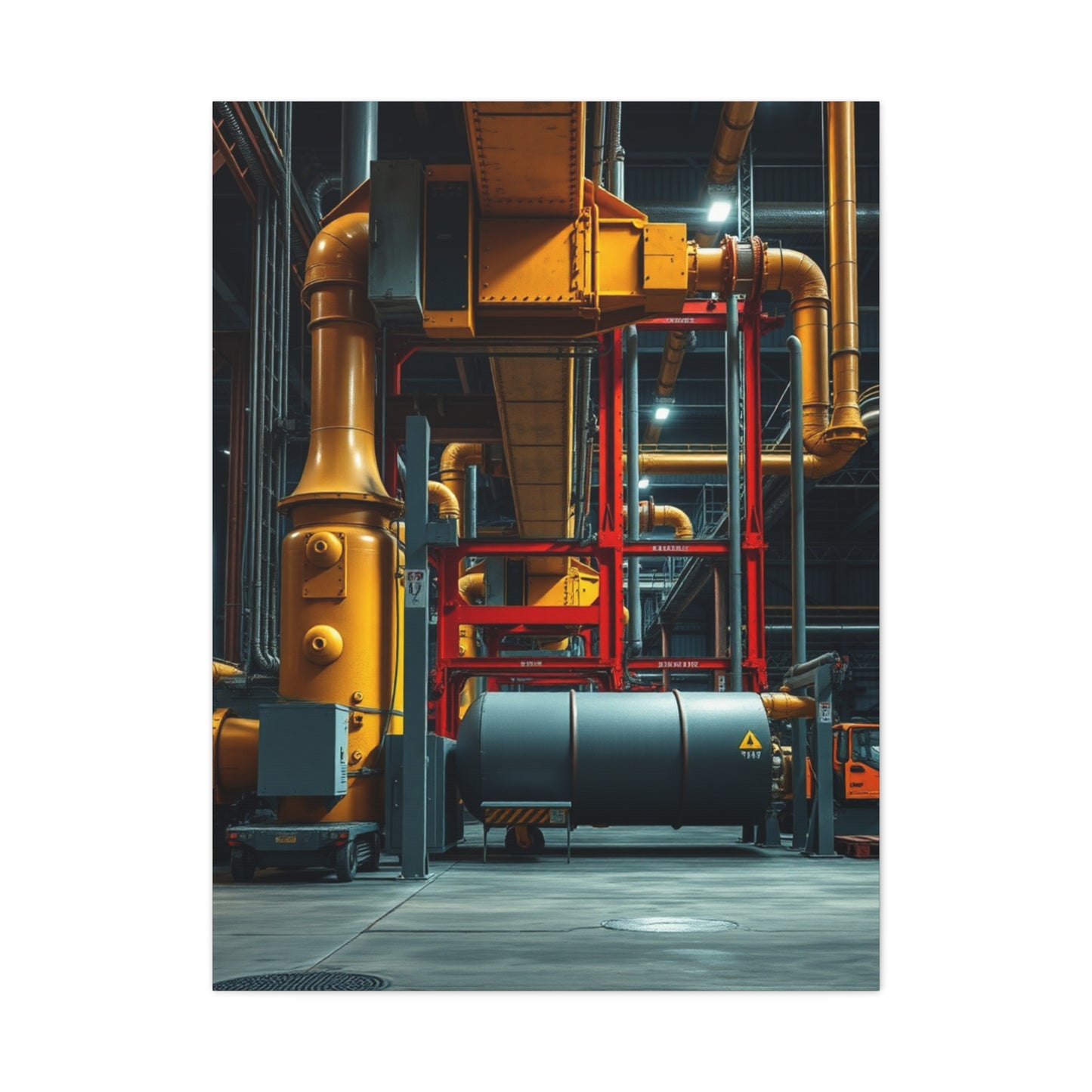 Vision Industrial Art Art Wall Art & Canvas Print