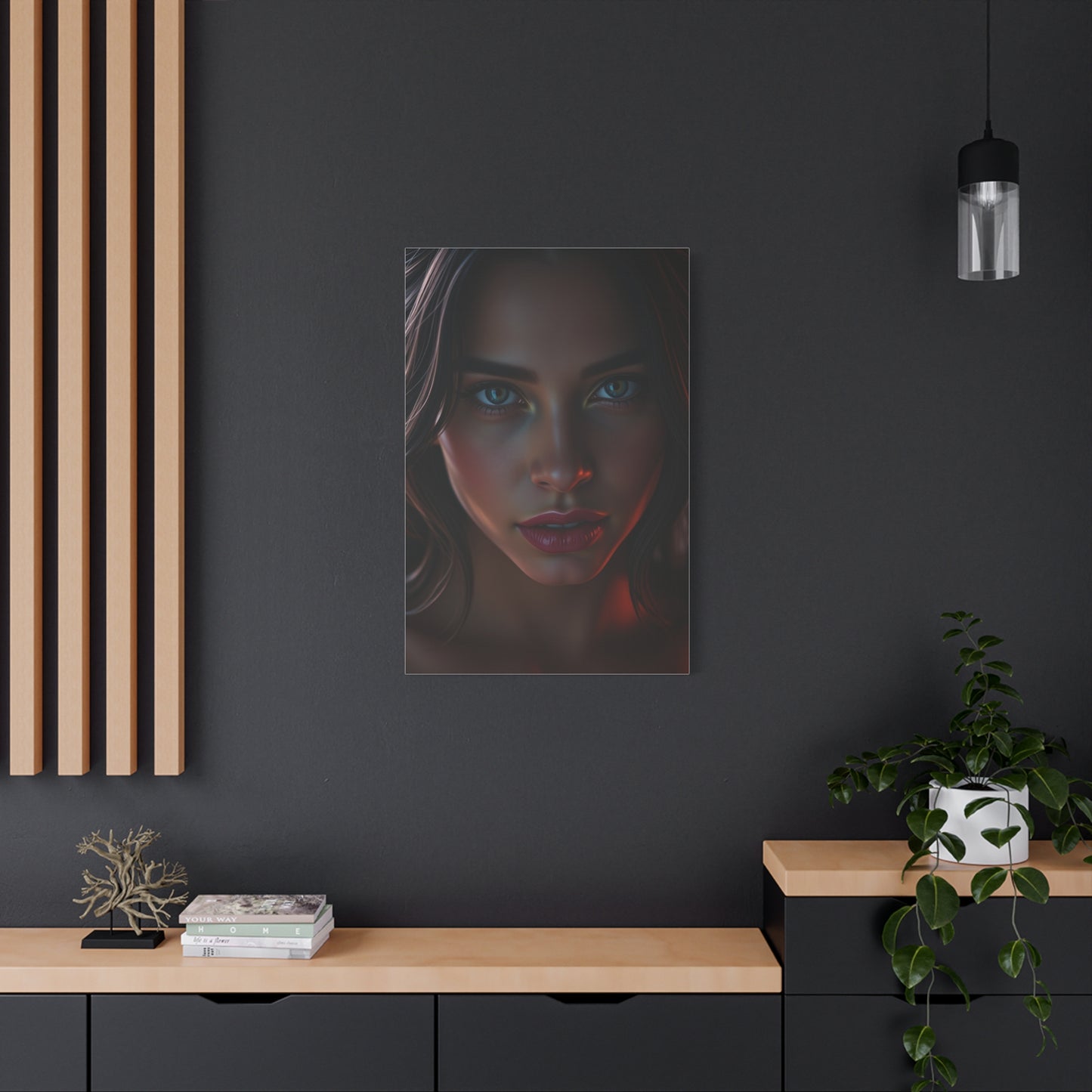 Intimate Elegance Canvas