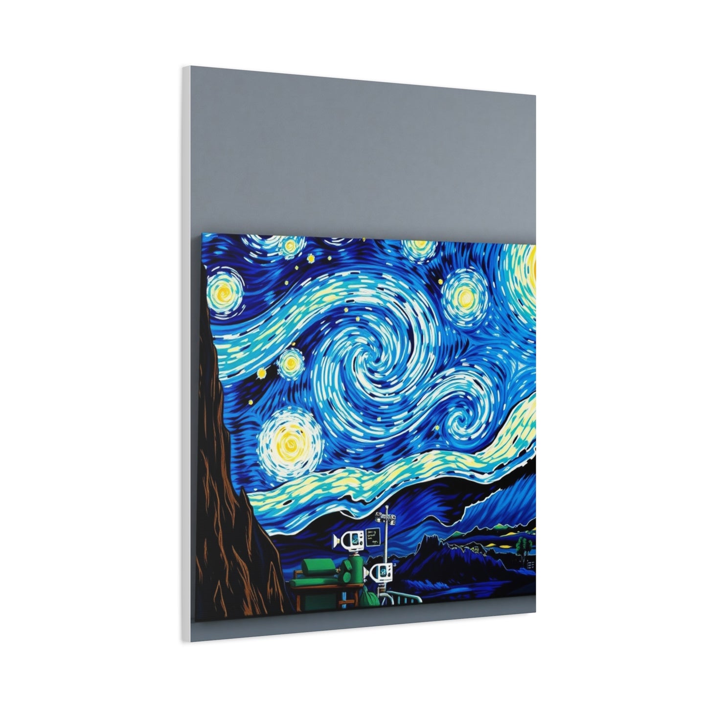 The Starry Night Canvas Art Refined Canvas Wall Art & Canvas Print