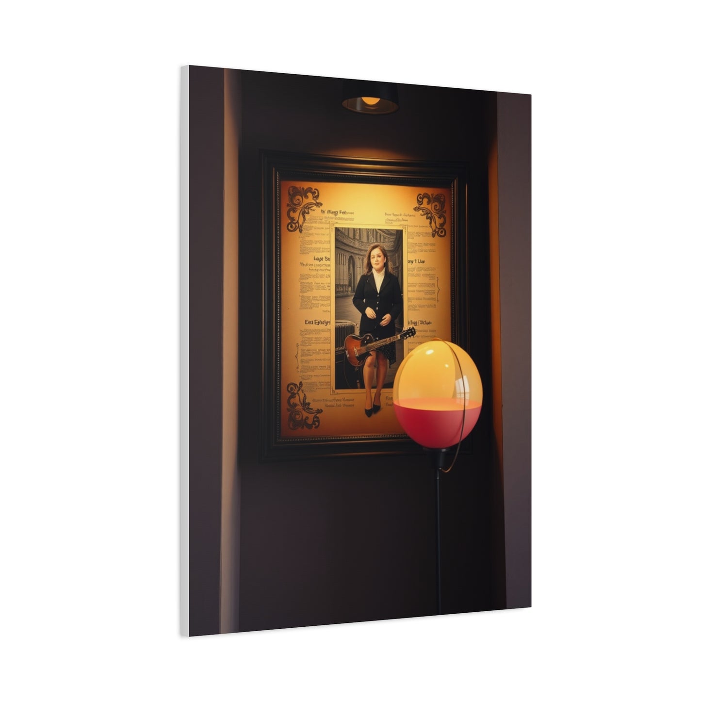 Retro Elegance Canvas Wall Art & Canvas Print