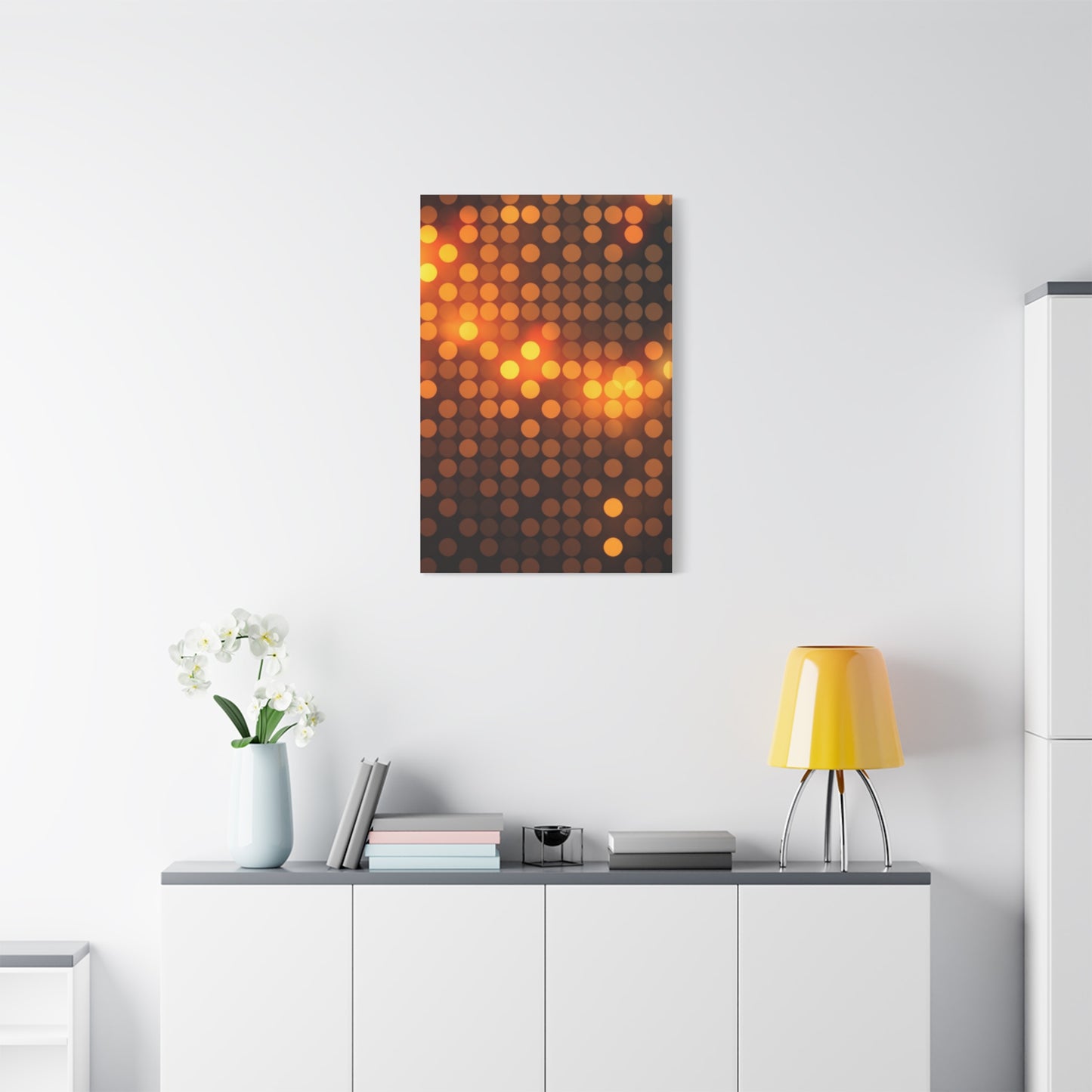 Polka Dot Pattern Art Supreme Gallery Wall Art & Canvas Print