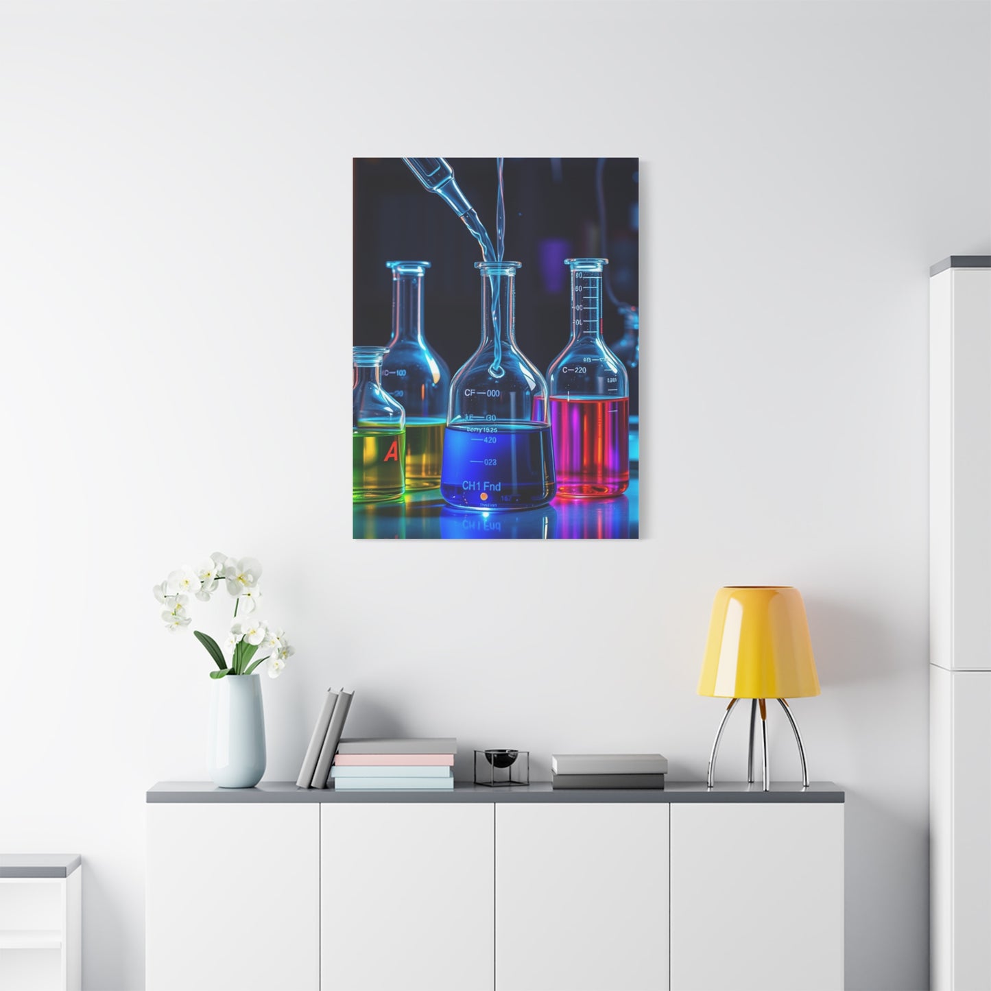 Chemistry Art Refined Canvas Wall Art & Canvas Print