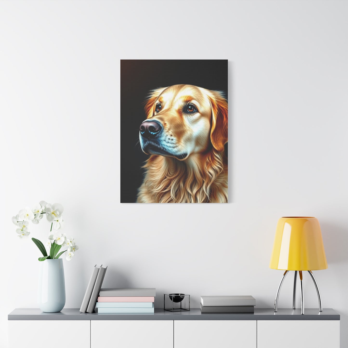 Supreme Golden Retriever Art Collection Wall Art & Canvas Print