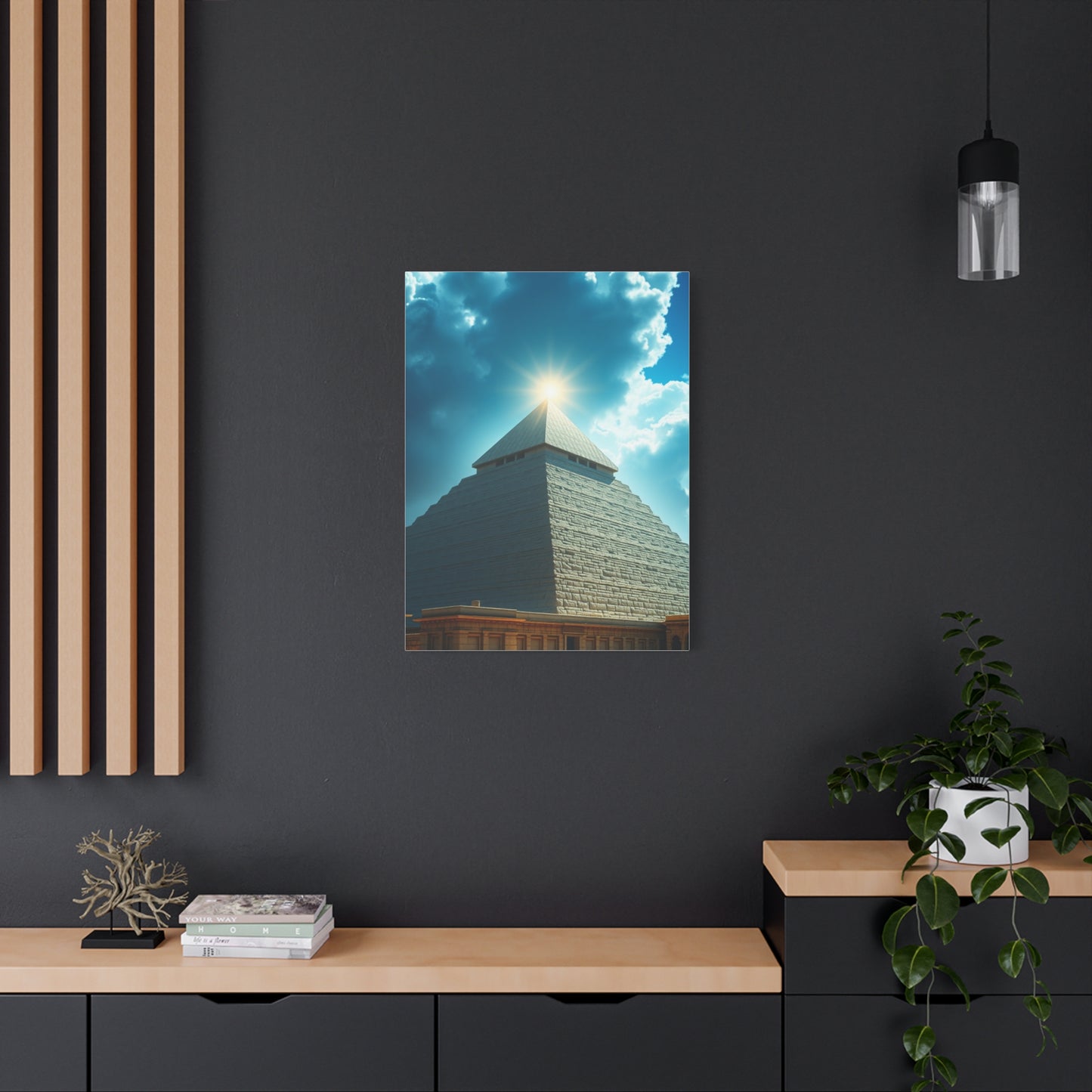 Masterpiece Pyramid Art Vision Wall Art & Canvas Print