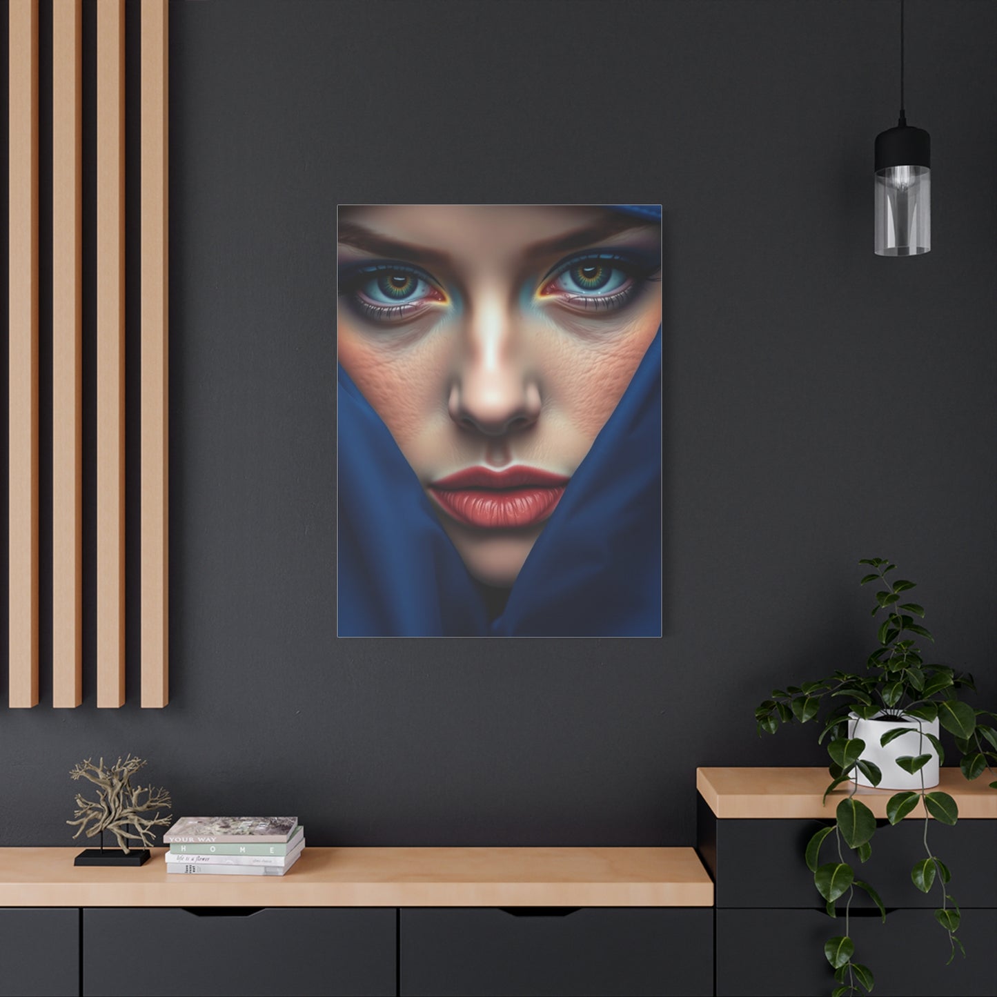 Elite Navy Blue Art Vision Wall Art & Canvas Print