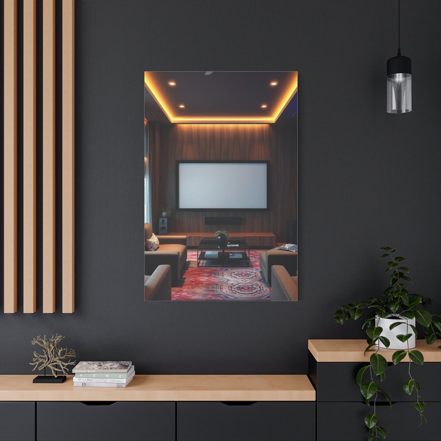 Cinematic Elegance Canvas Wall Art & Canvas Print