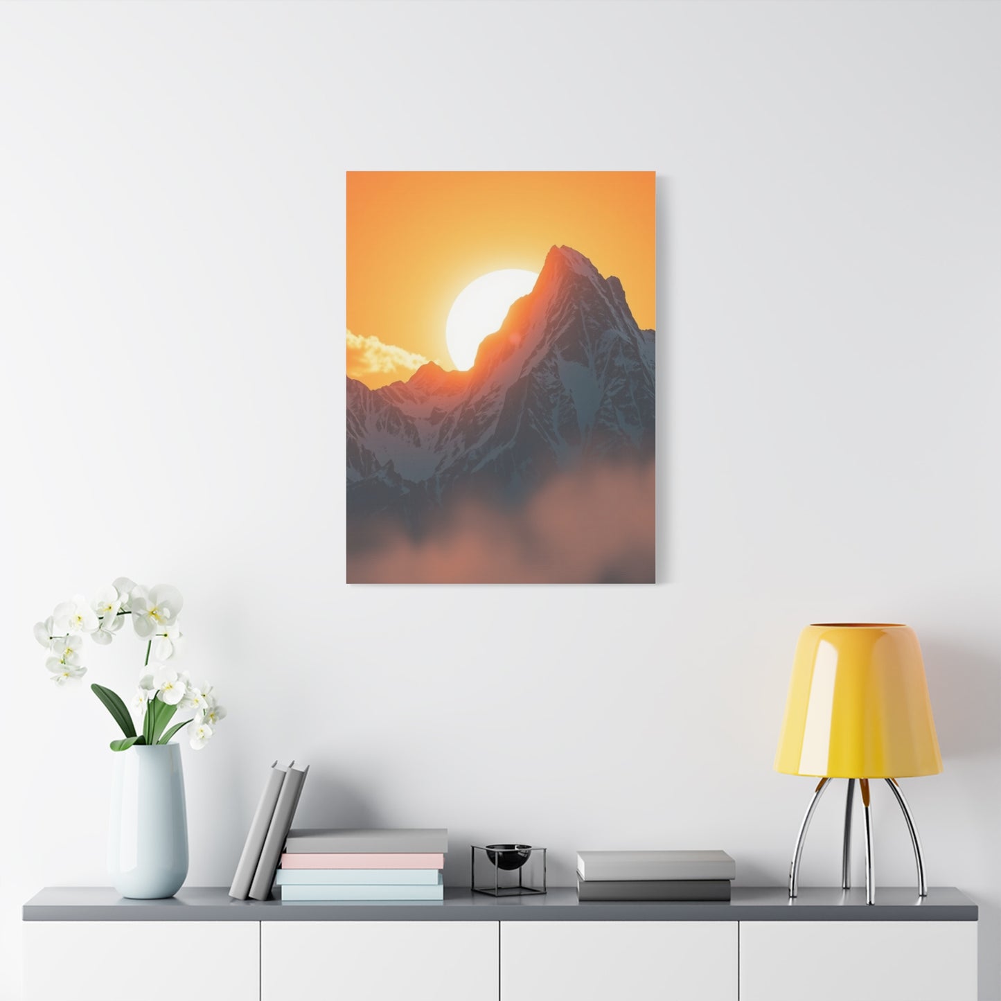 Radiant Summit Masterpiece Wall Art & Canvas Print