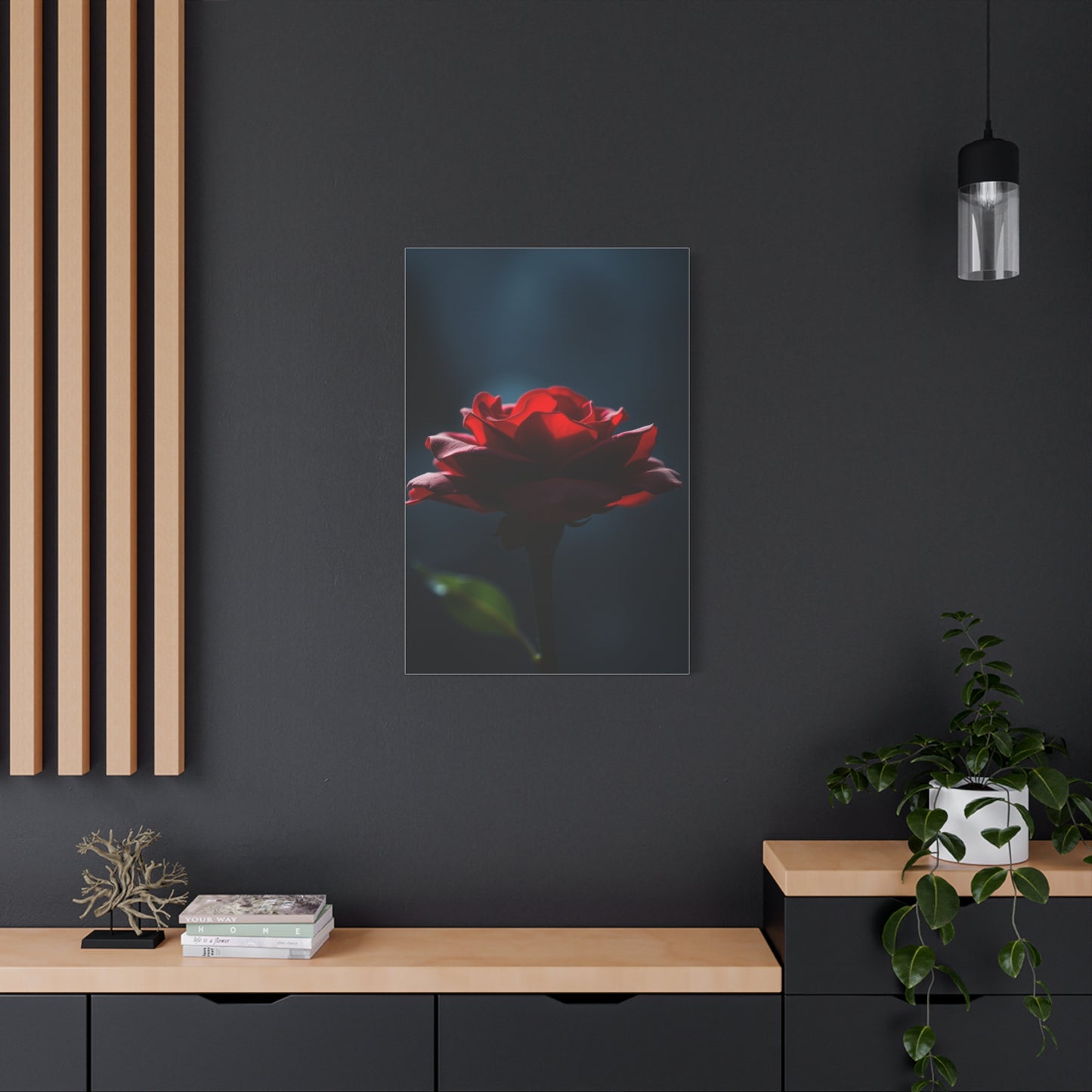Ruby Infusion Canvas Wall Art & Canvas Print