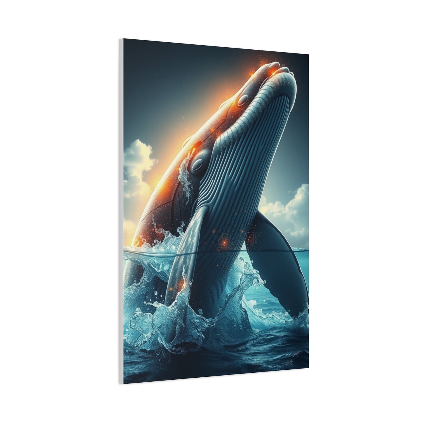 Masterpiece Whale Art Vision Wall Art & Canvas Print