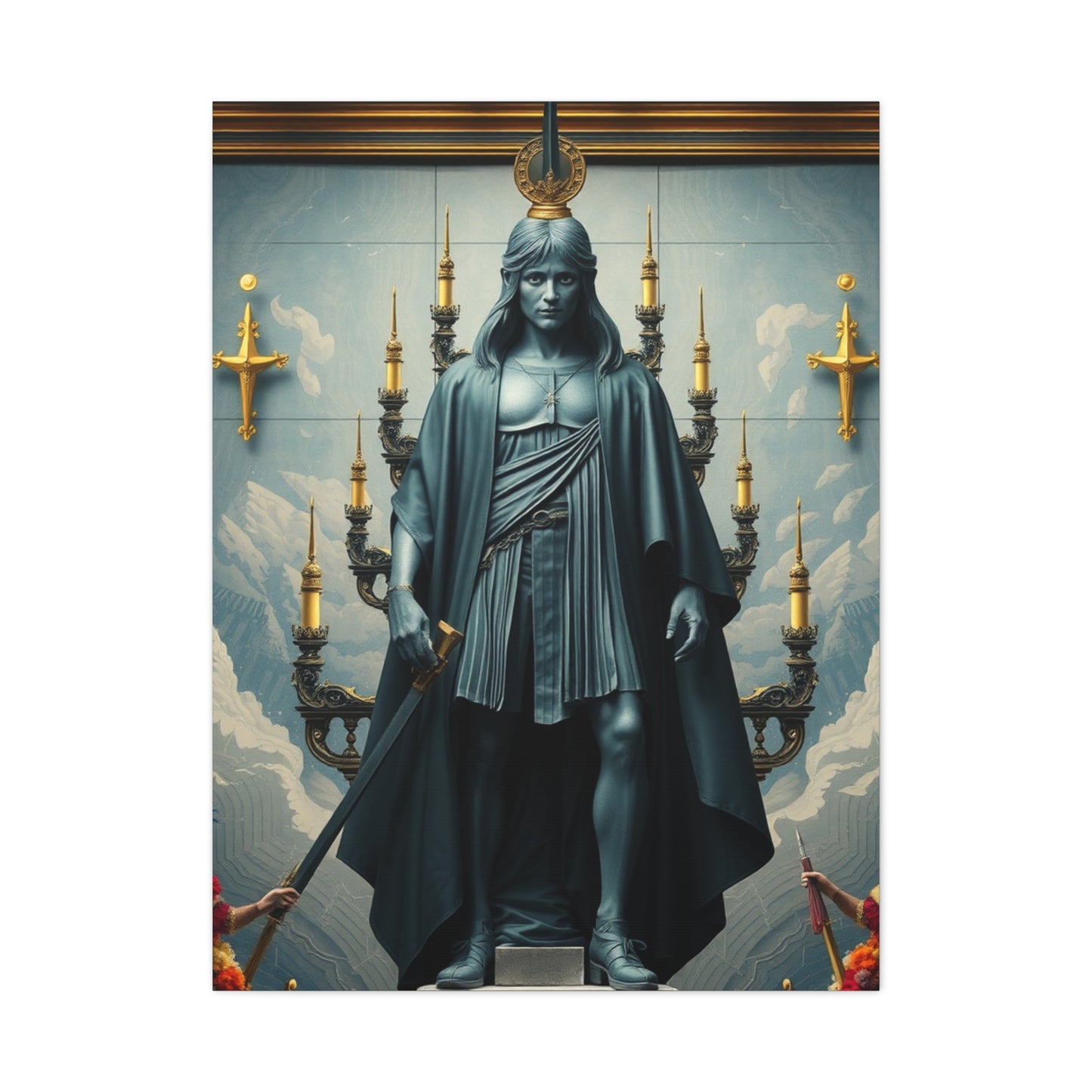 Opulent Dynamics Canvas Wall Art & Canvas Print