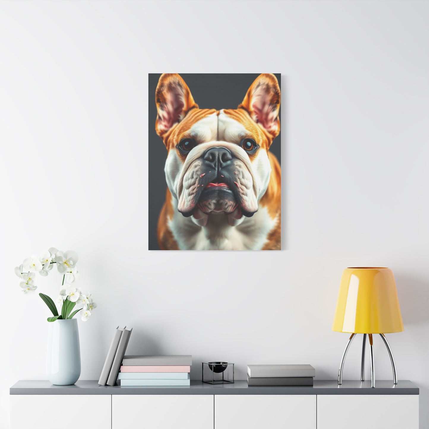 Elite Bulldog Art Vision Wall Art & Canvas Print