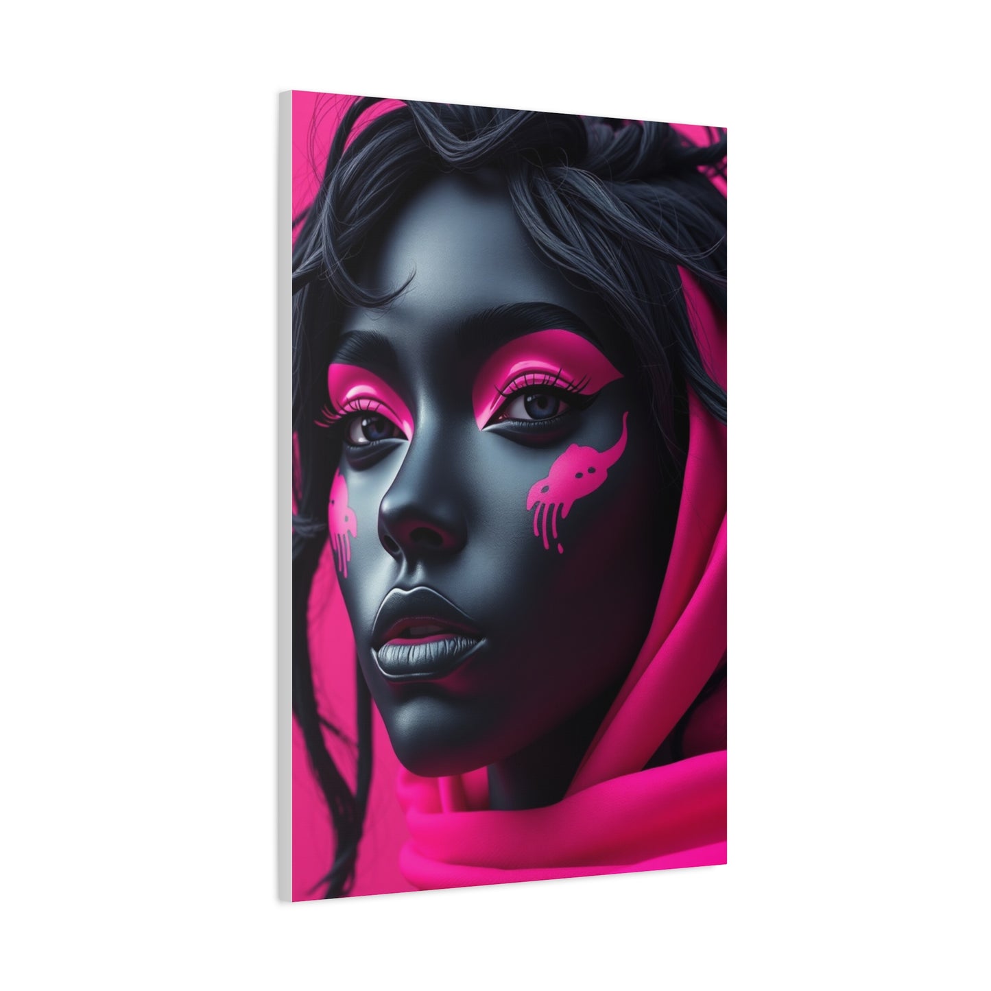 Supreme Black & Pink Art Collection Wall Art & Canvas Print