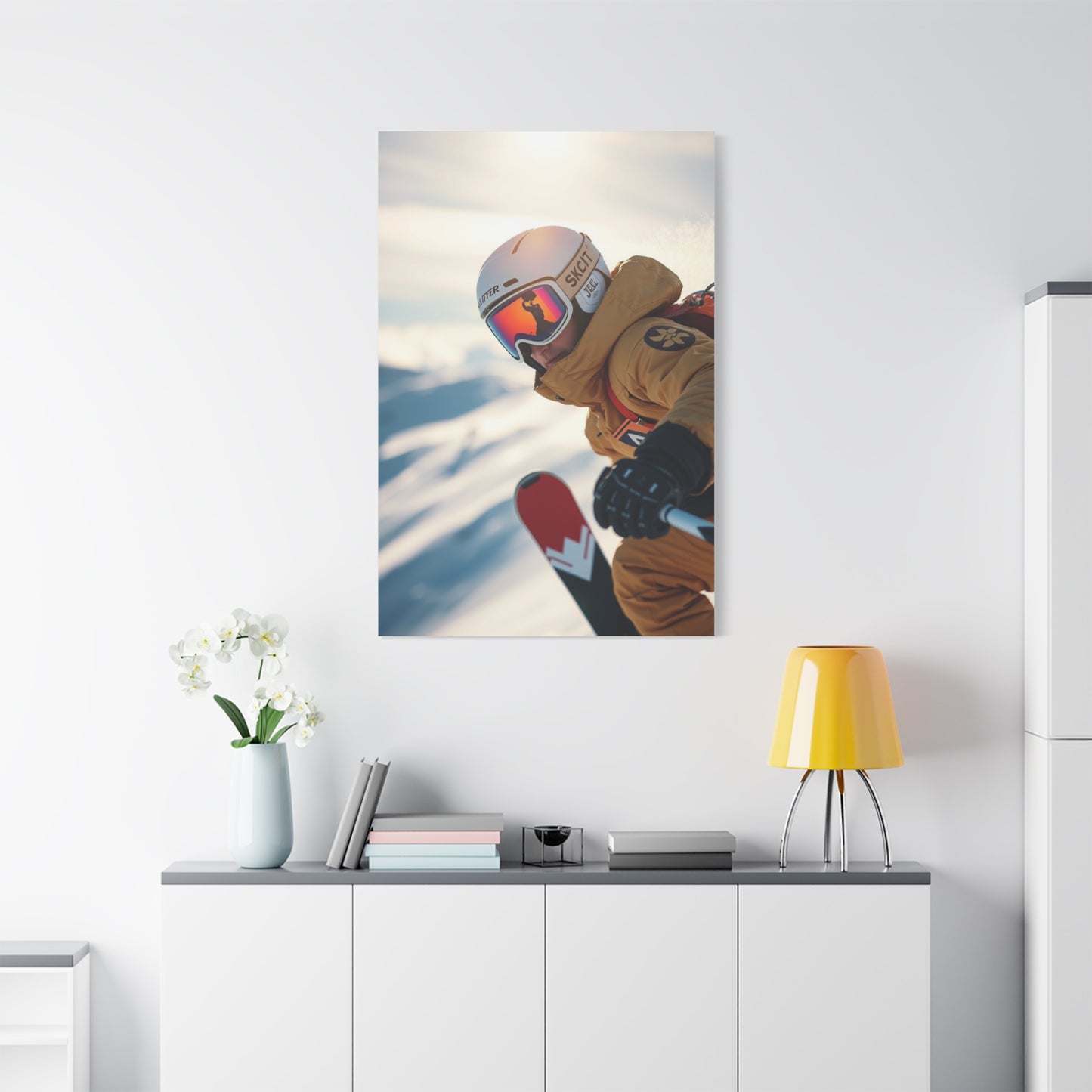 Elite Skiing Art Vision Wall Art & Canvas Print
