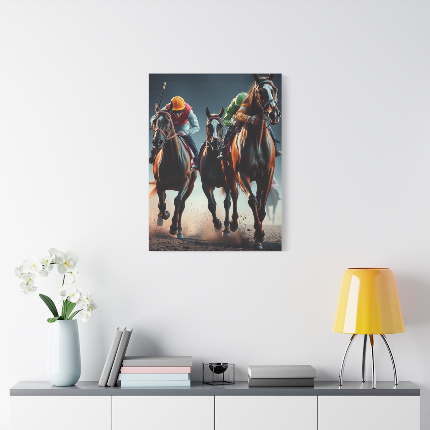 Horse Racing Art Supreme Gallery Wall Art & Canvas Print