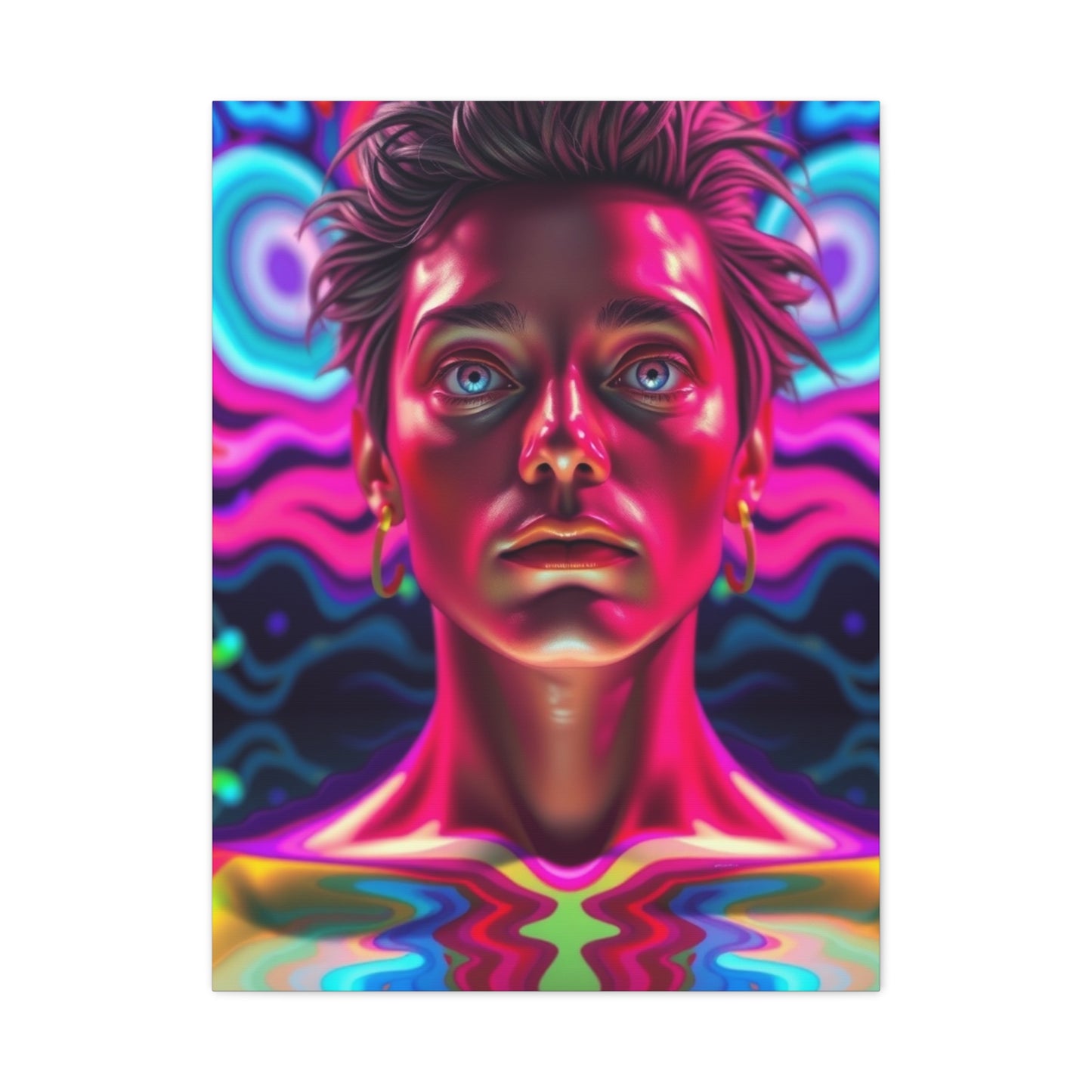 Mystic Vortex Creation Wall Art & Canvas Print