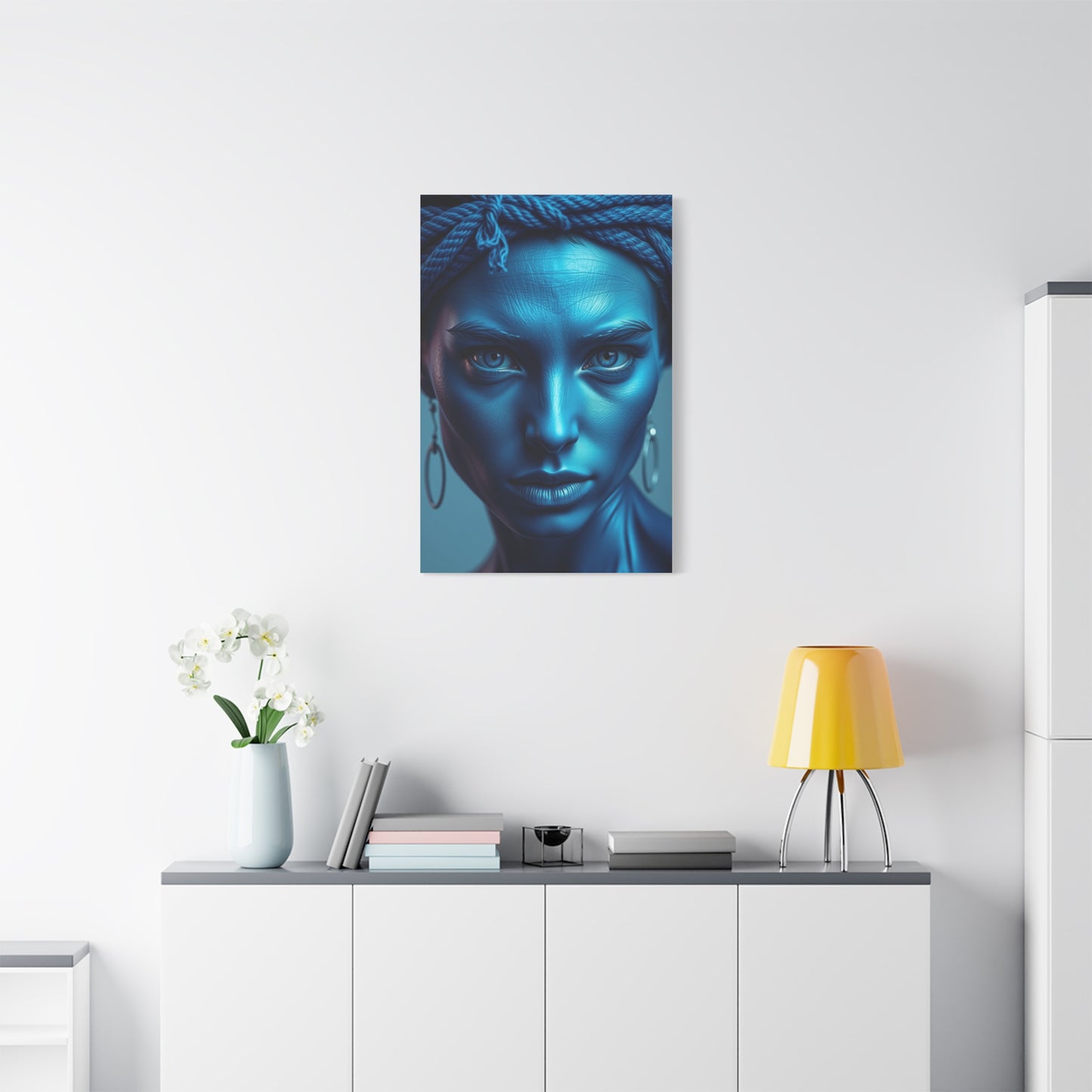Turquoise Brilliance Tableau Wall Art & Canvas Print
