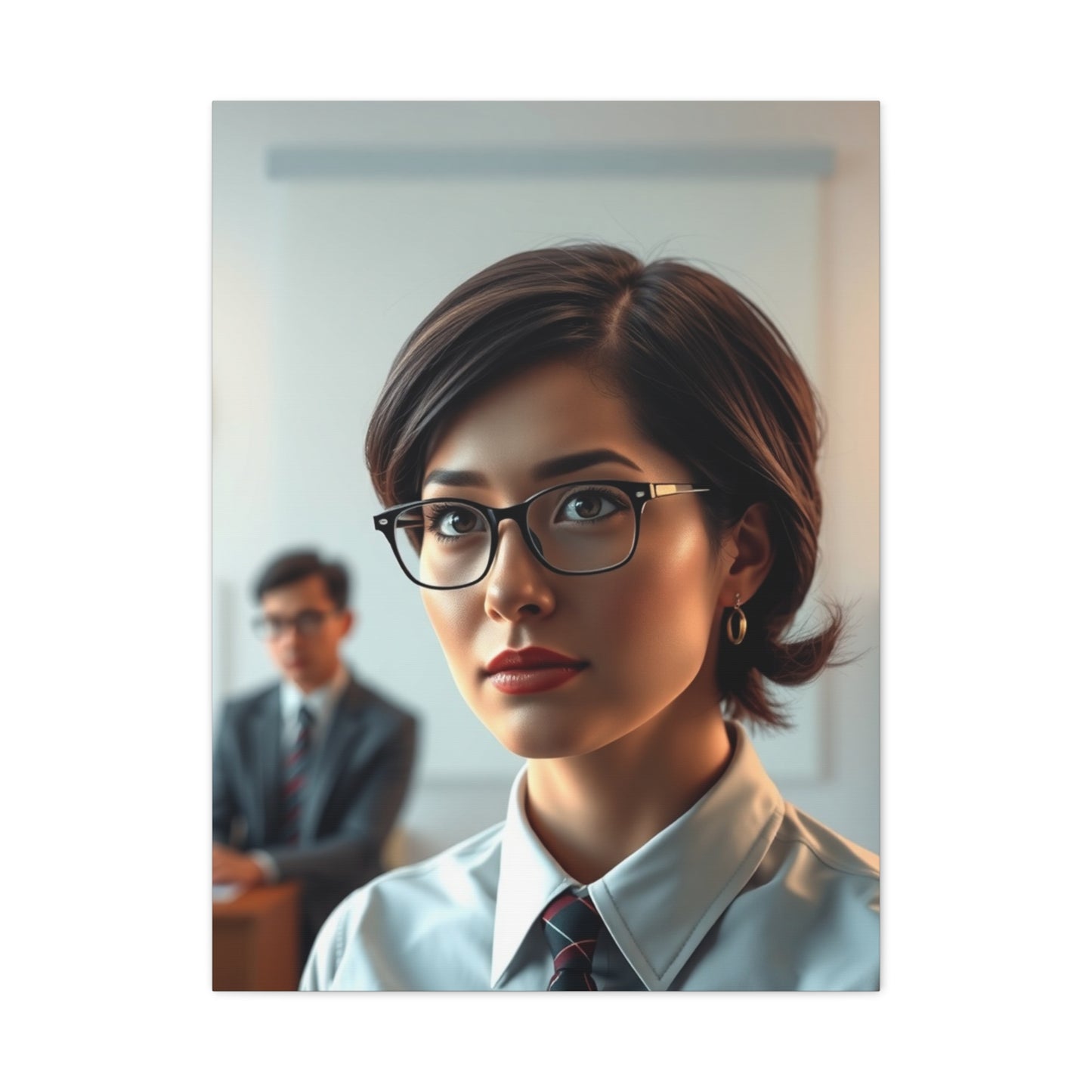 Vision The Office Character Art Art Wall Art & Canvas Print