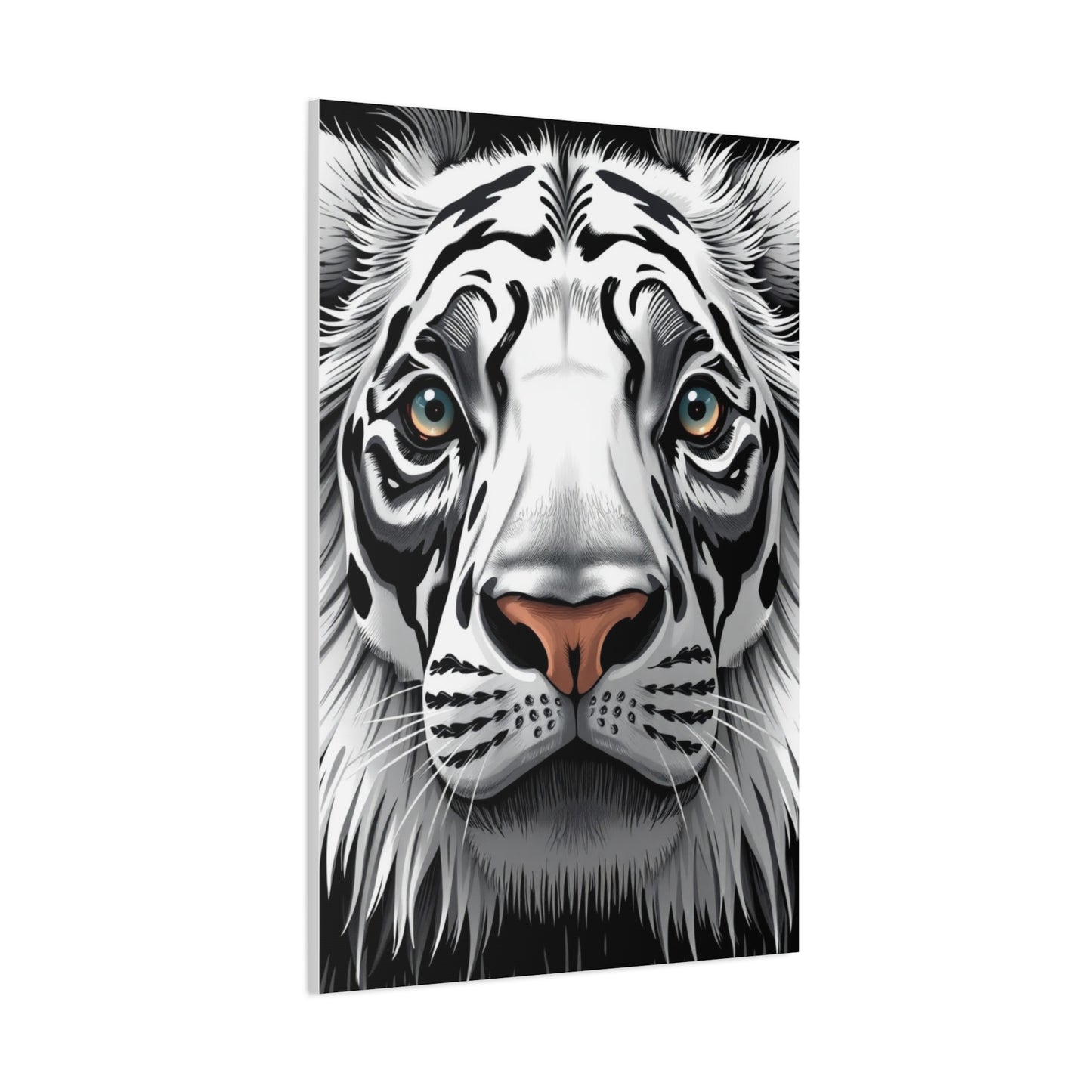 Black and White Illustrations Art Luxury Canvas Wall Art & Canvas Print