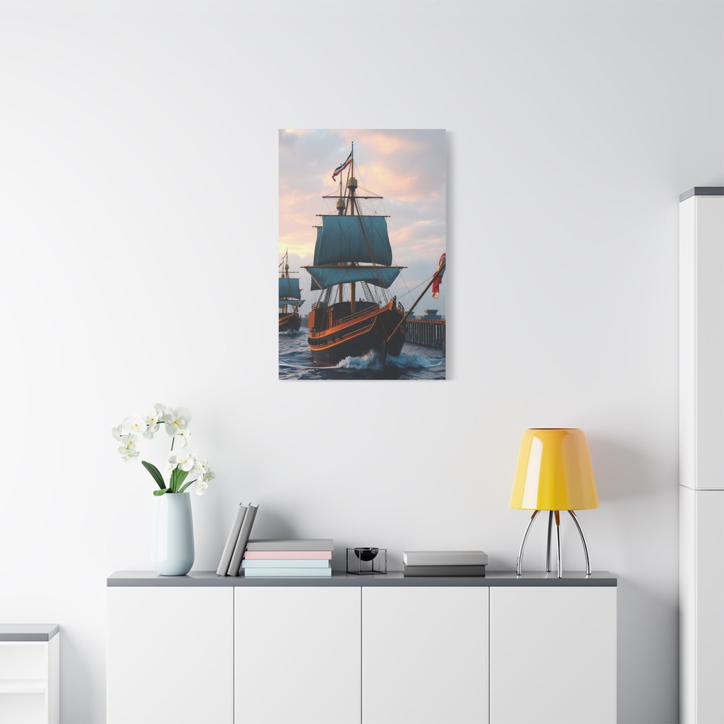Supreme Ship Art Collection Wall Art & Canvas Print