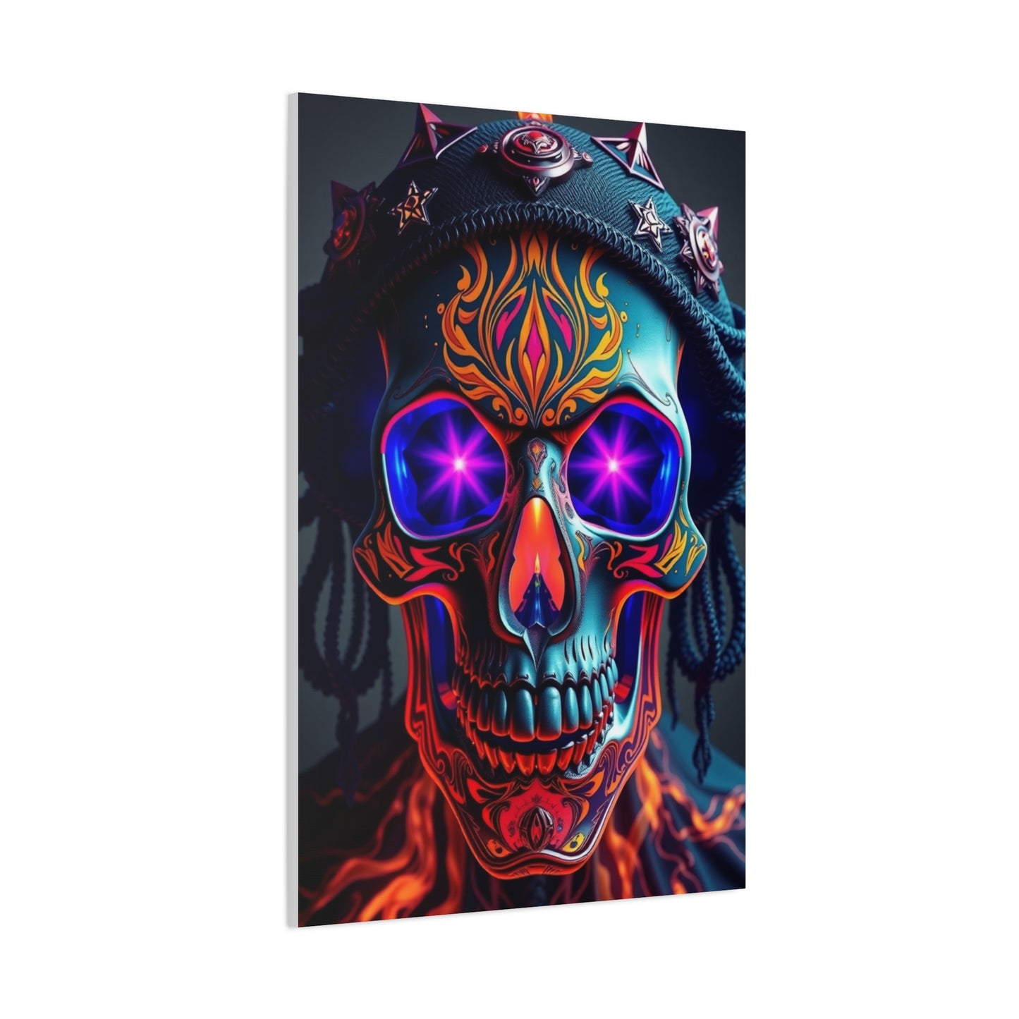 Radiant Skull Tableau Wall Art & Canvas Print
