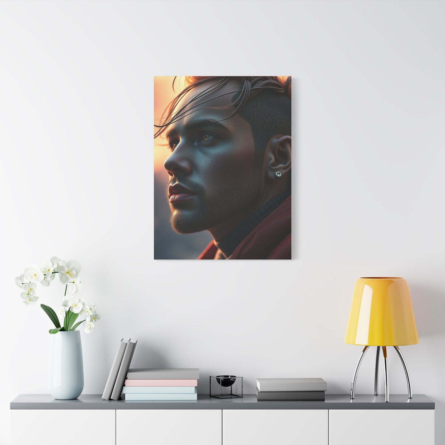 Ethereal Digital Canvas Wall Art & Canvas Print