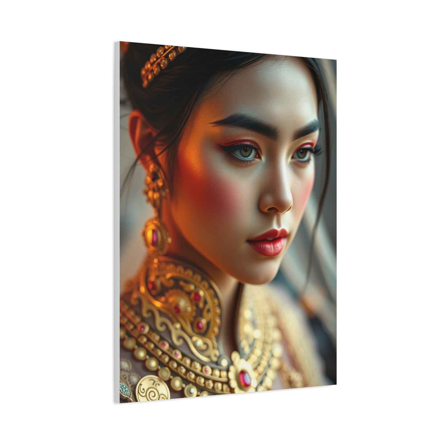 Gold & Pink Art Refined Canvas Wall Art & Canvas Print