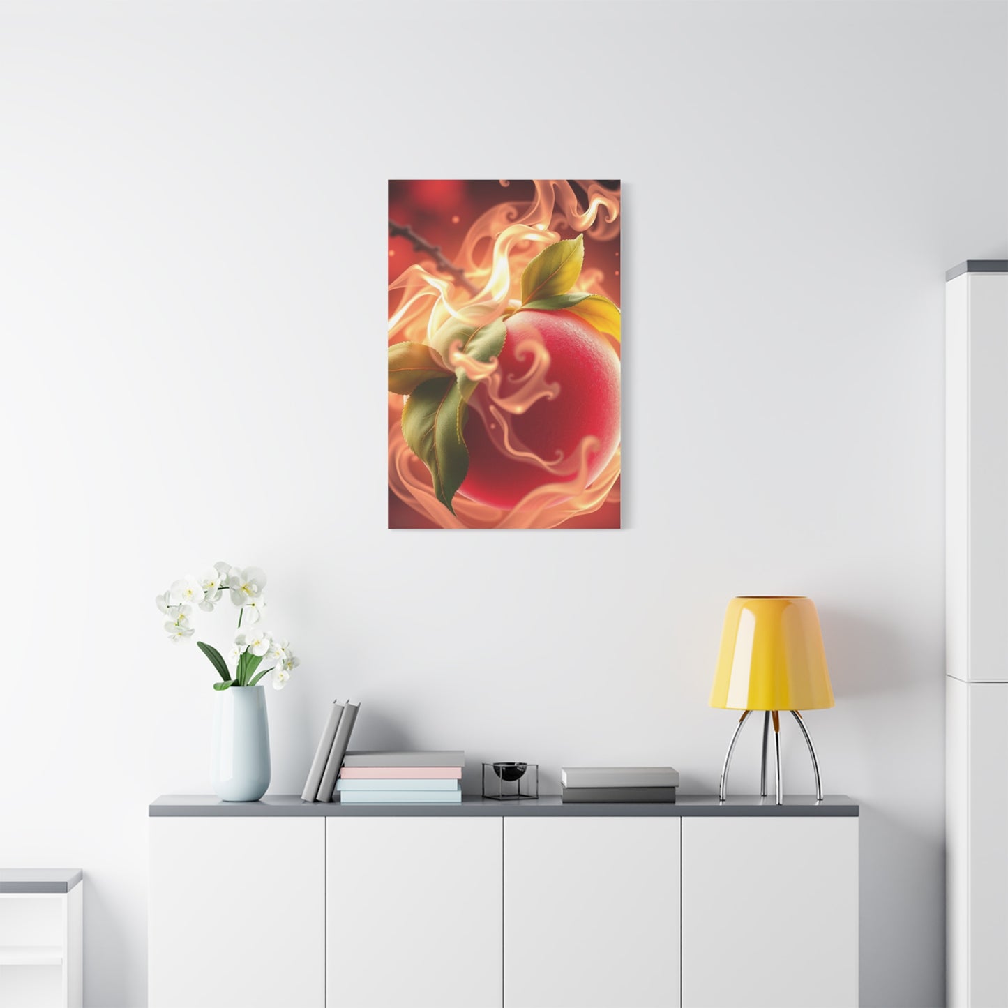 Masterpiece Peach Art Vision Wall Art & Canvas Print