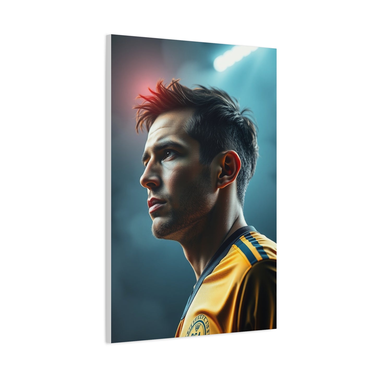 Vision Soccer Art Art Wall Art & Canvas Print