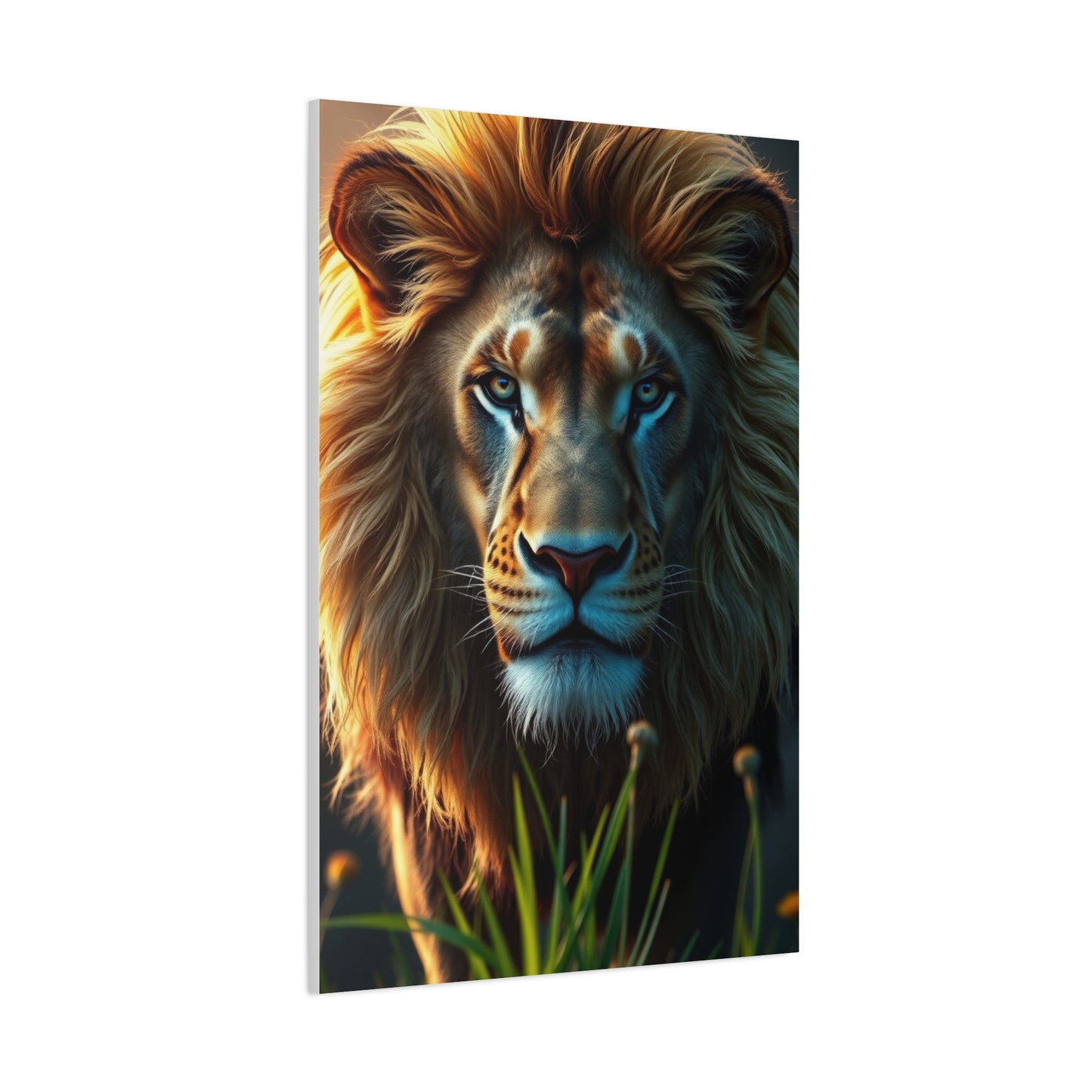 Lions Command Canvas Wall Art & Canvas Print