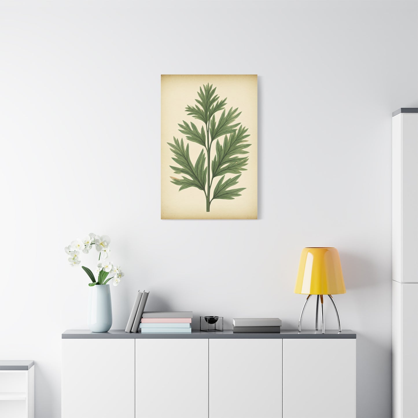 Botanical Herb Study Vintage Wall Art & Canvas Prints