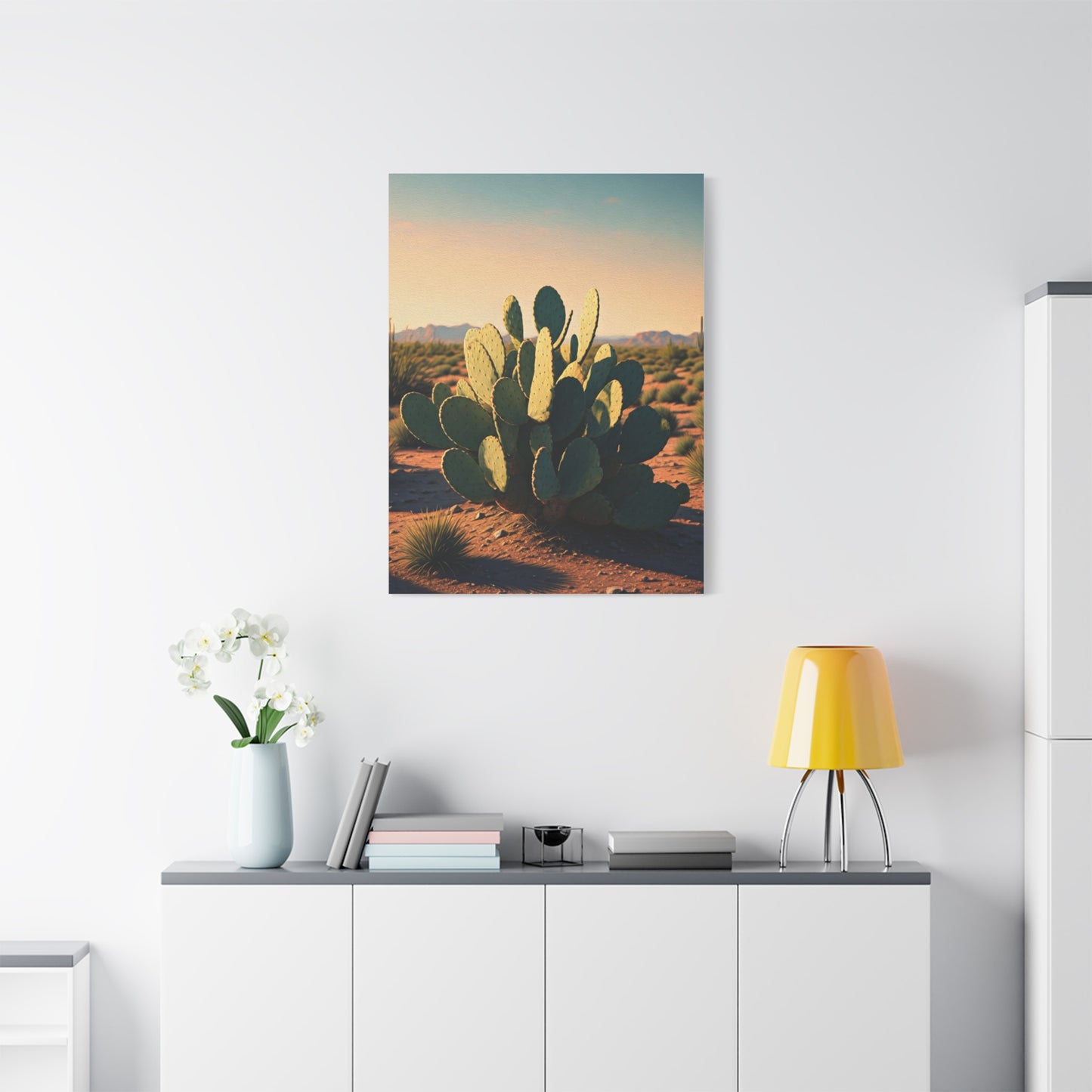 Prickly Pear Desert Oasis Wall Art & Canvas Prints