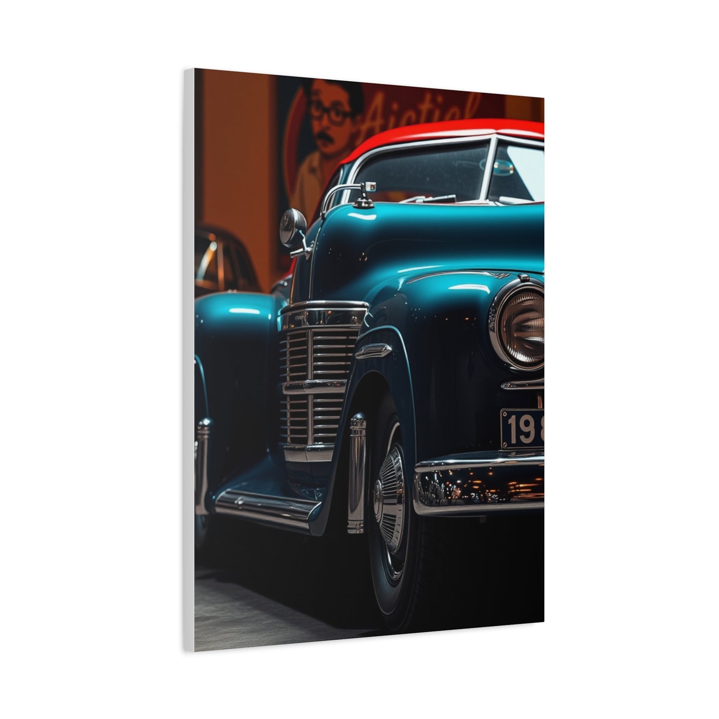 Classic Car Reverie Canvas Wall Art & Canvas Print
