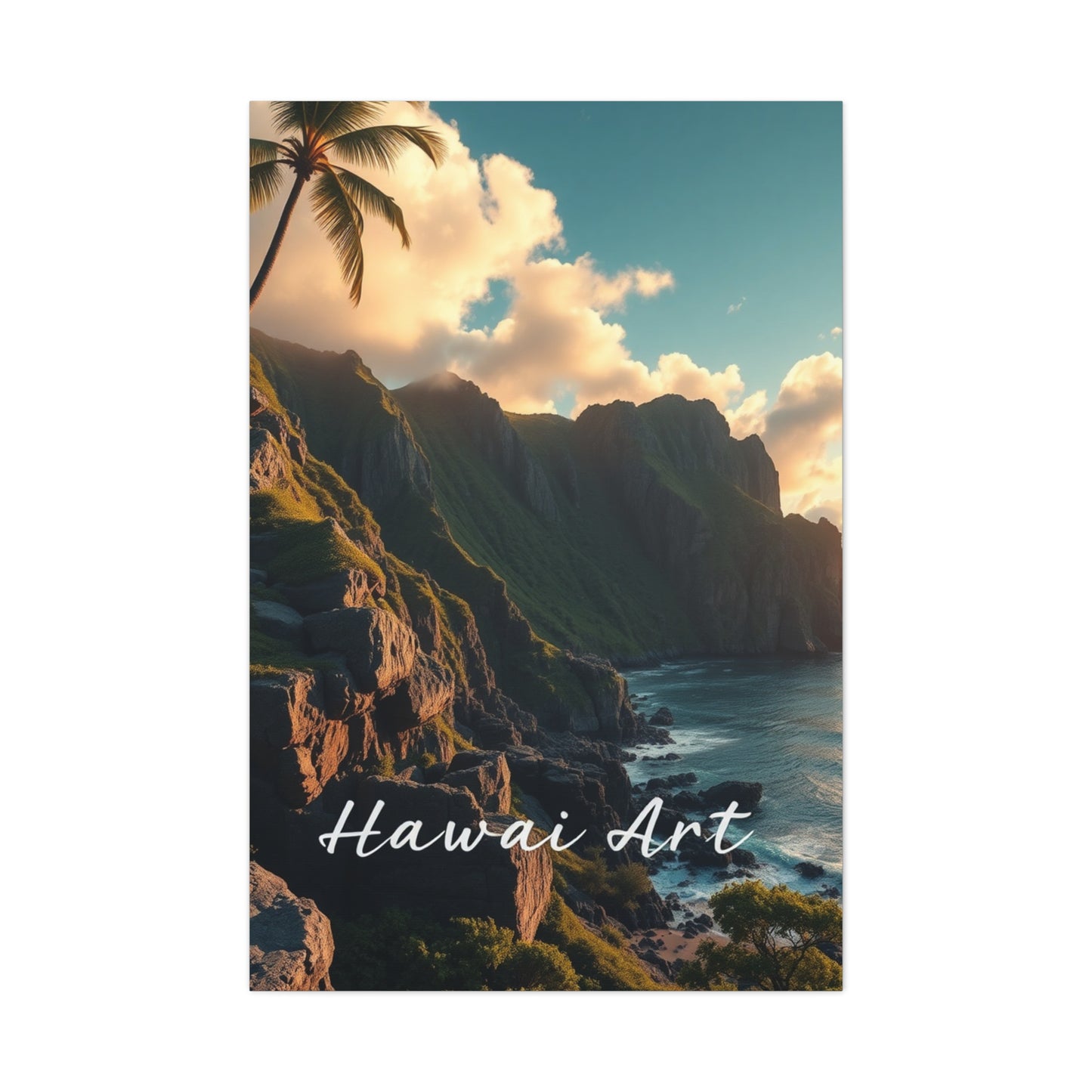 Lush Oasis Elegance Wall Art & Canvas Print