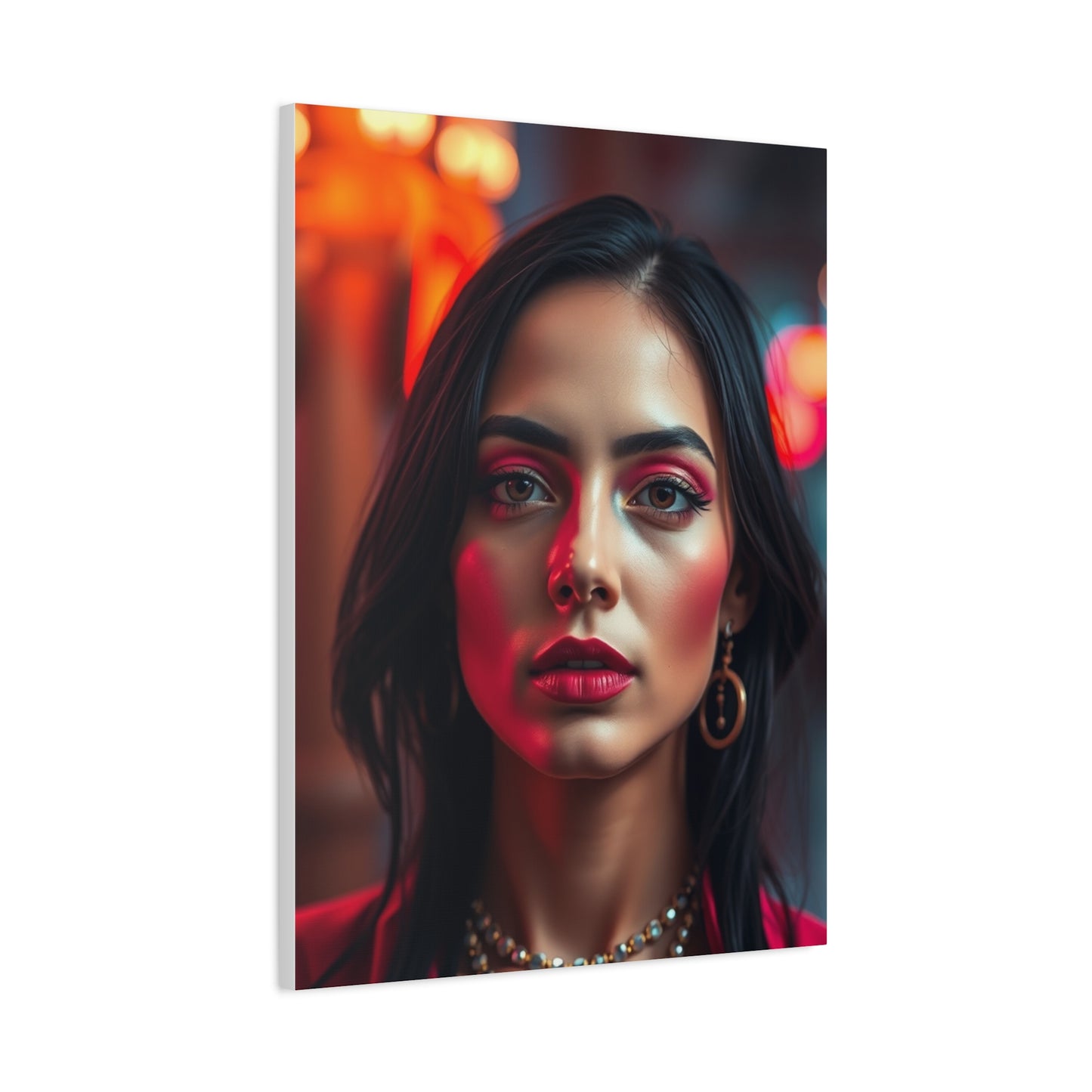 Black & Pink Art Luxury Canvas Wall Art & Canvas Print