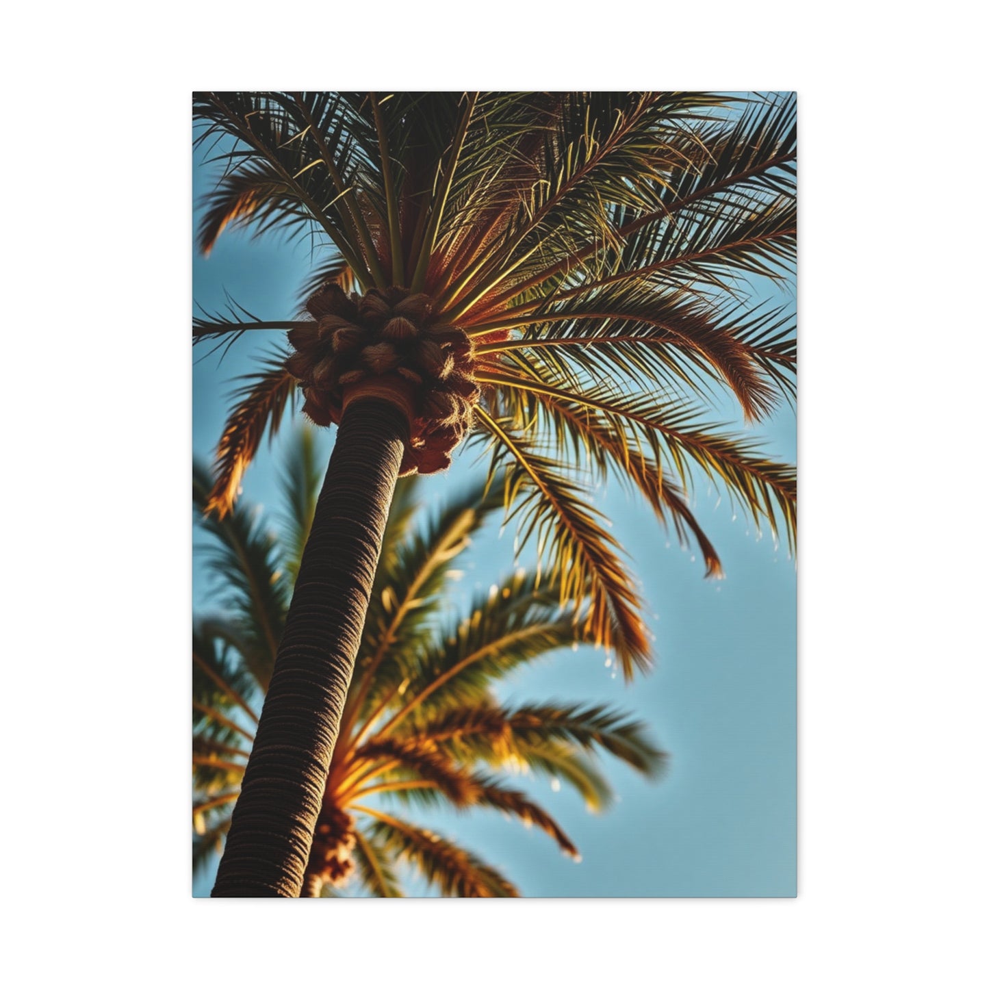 Majestic Palms Artwork Wall Art & Canvas Print