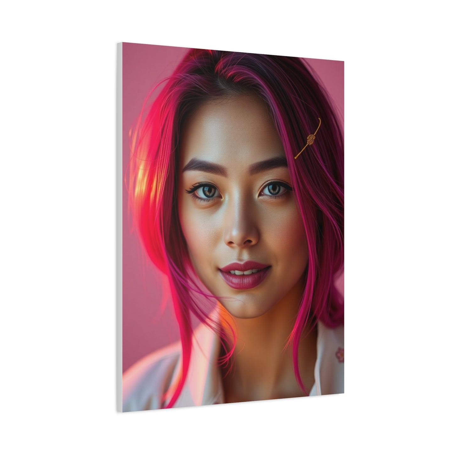 Vision Magenta Art Art Wall Art & Canvas Print