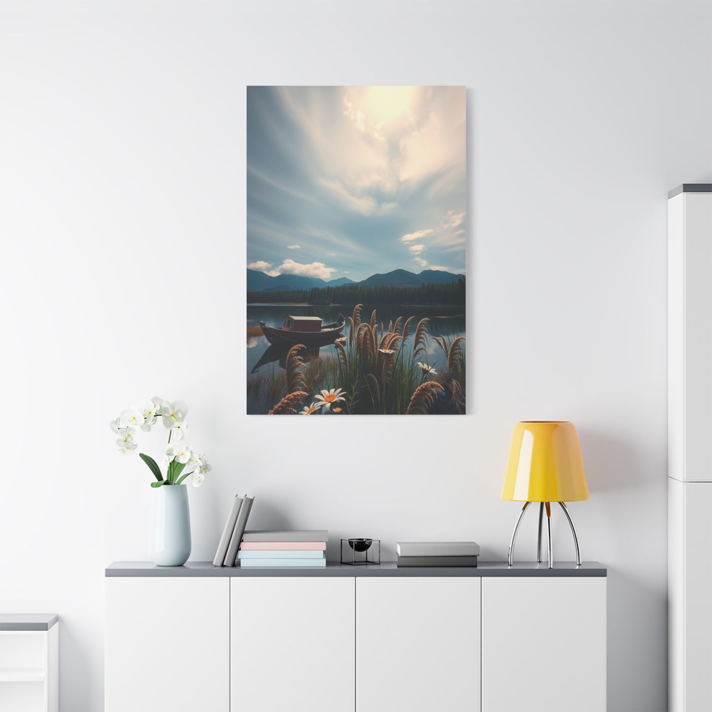 Serenity Reflections Canvas Wall Art & Canvas Print