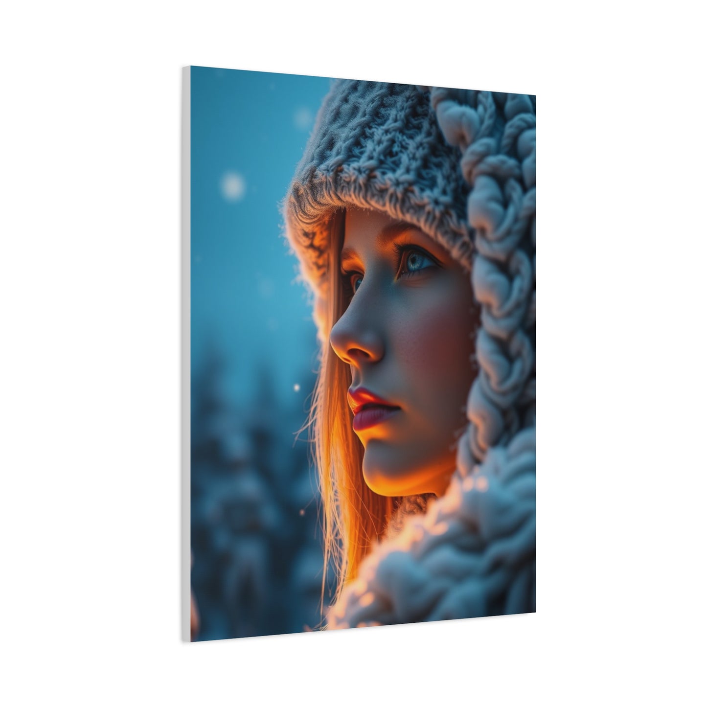 Ethereal Winter Panorama Wall Art & Canvas Print