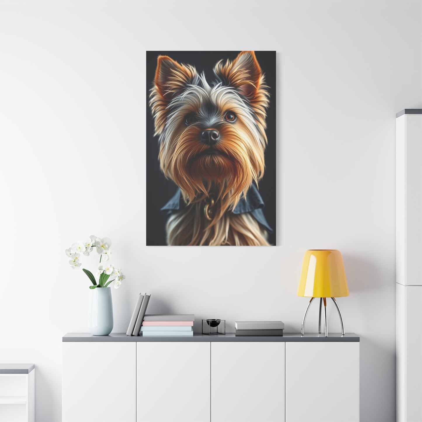 Supreme Yorkshire Terrier Art Collection Wall Art & Canvas Print