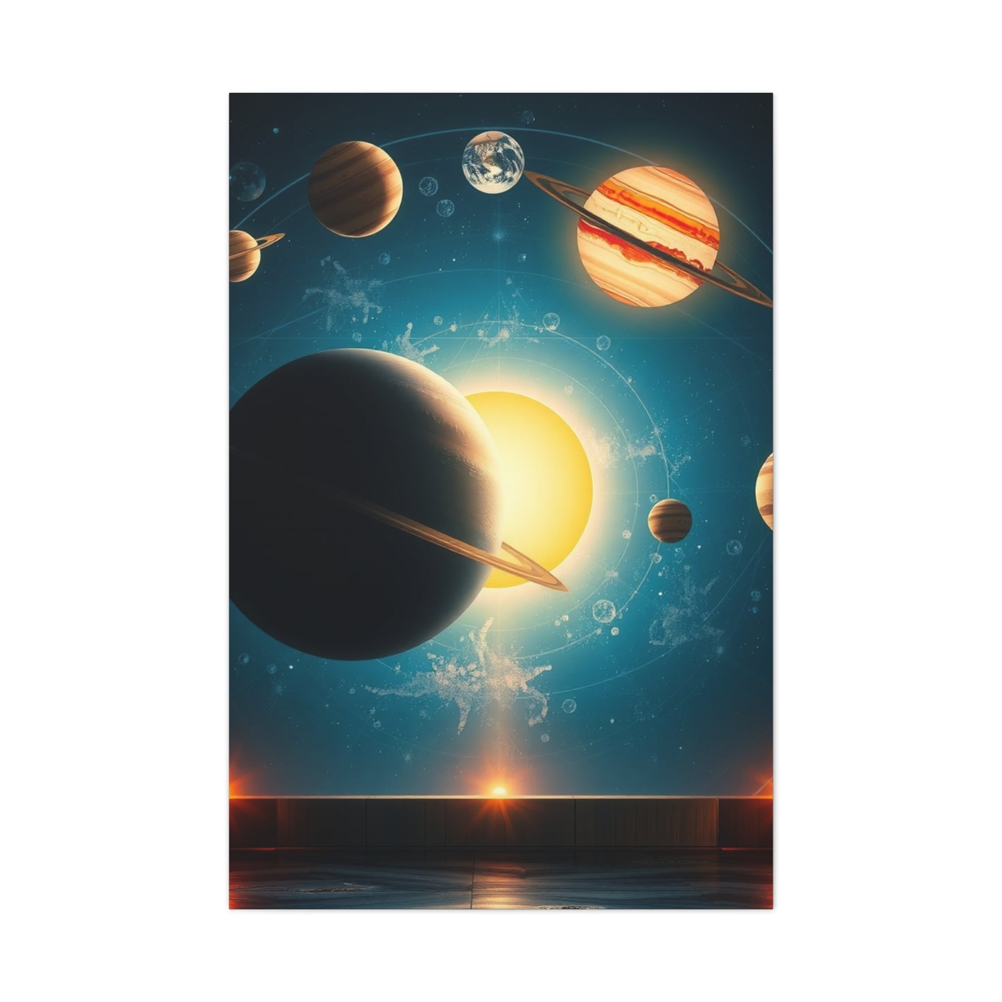 Elite Solar System Wall Art Vision Wall Art & Canvas Print