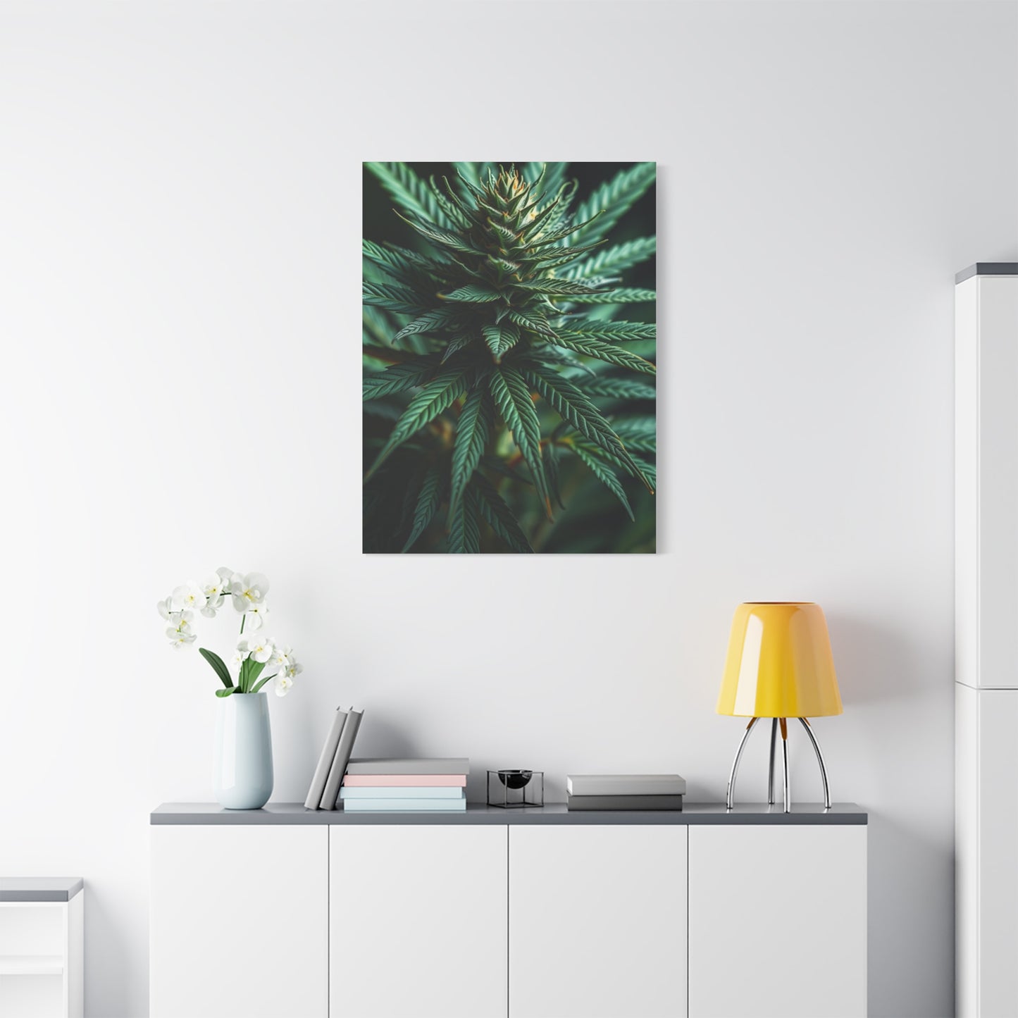 Ethereal Greenscape Art Wall Art & Canvas Print