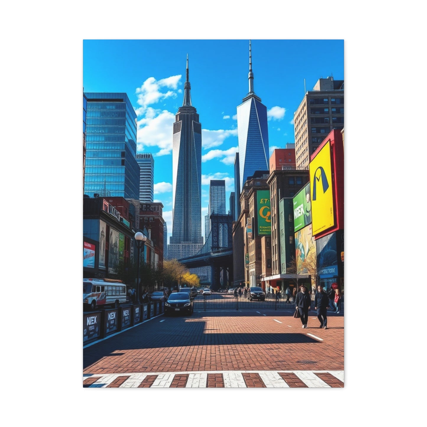 Metropolitan Nocturne Vista Wall Art & Canvas Print