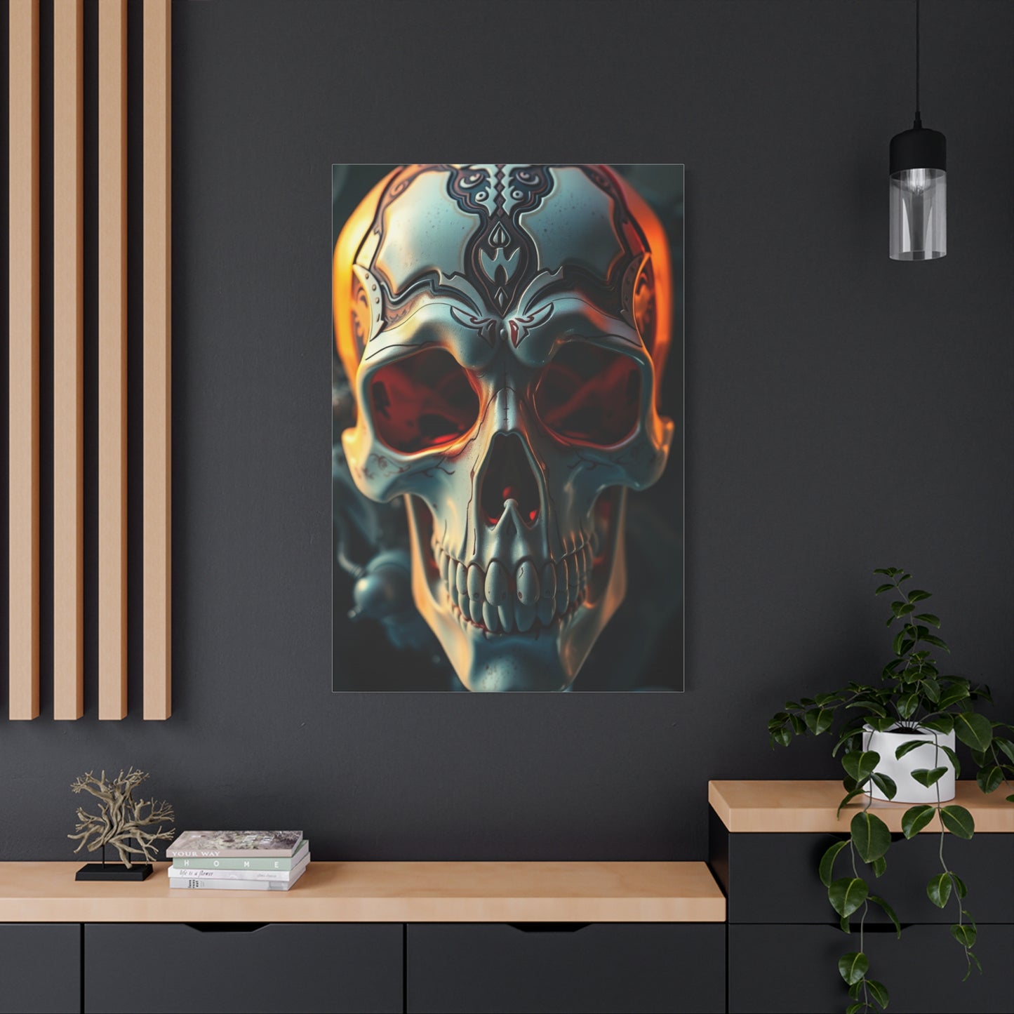Vision Skulls Art Art Wall Art & Canvas Print