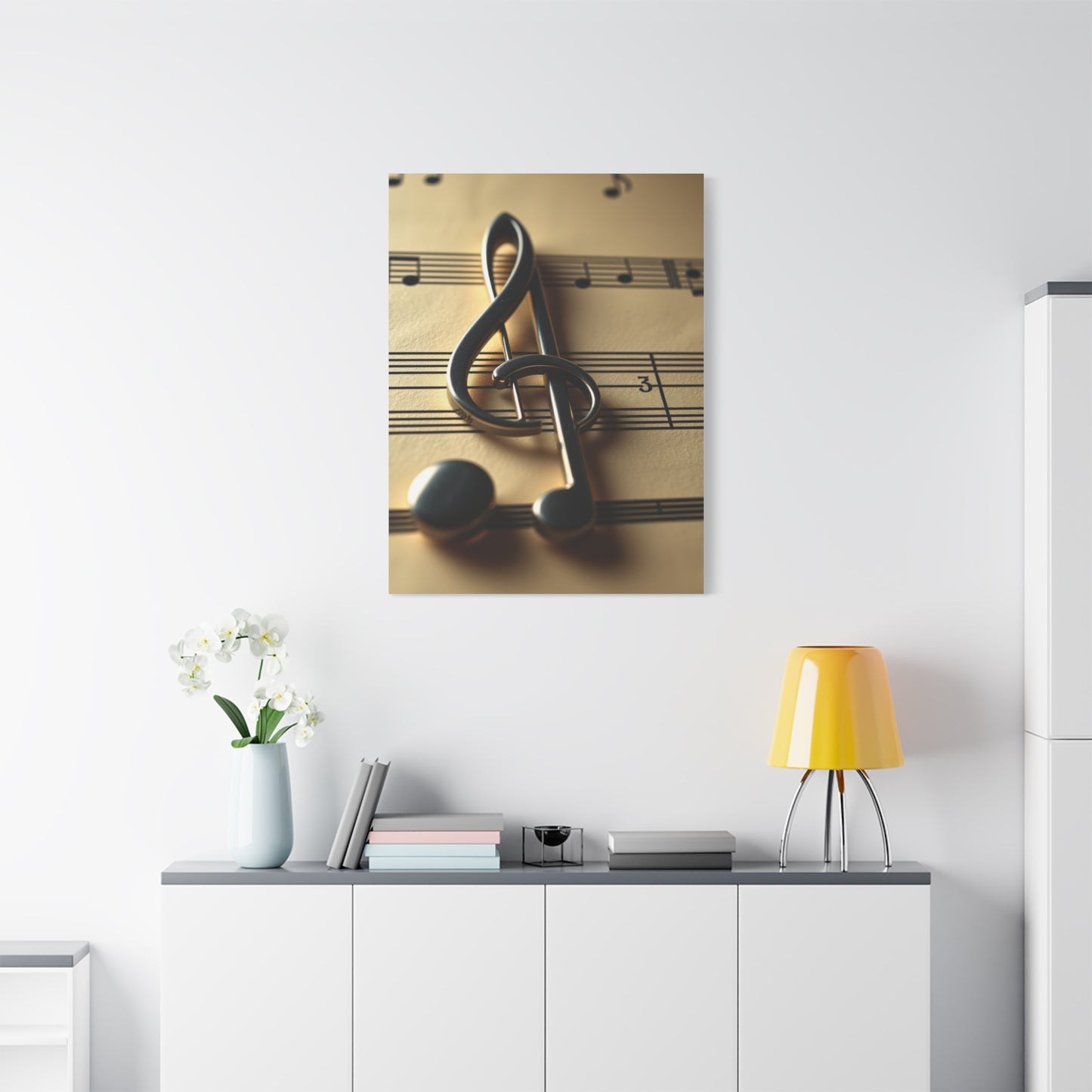 Supreme Musical Notes Art Collection Wall Art & Canvas Print