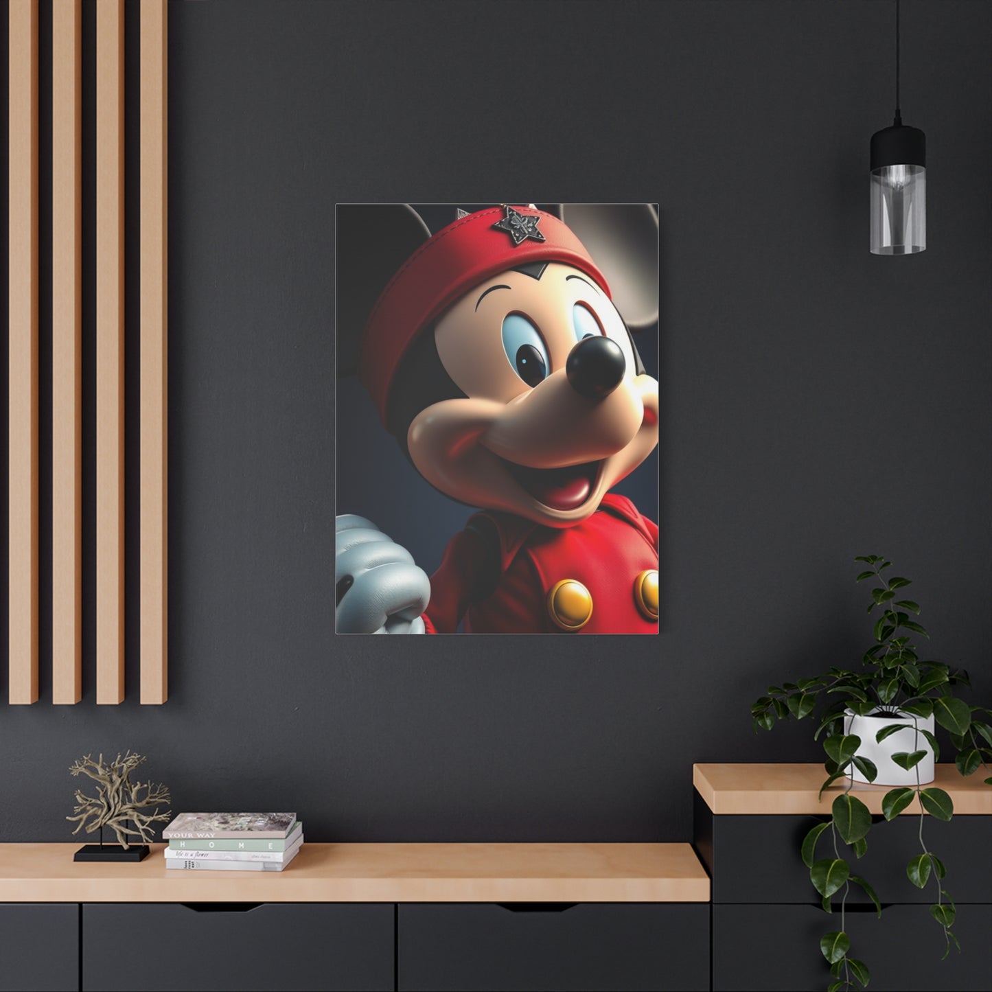 Mickey Paramount Art Wall Art & Canvas Print