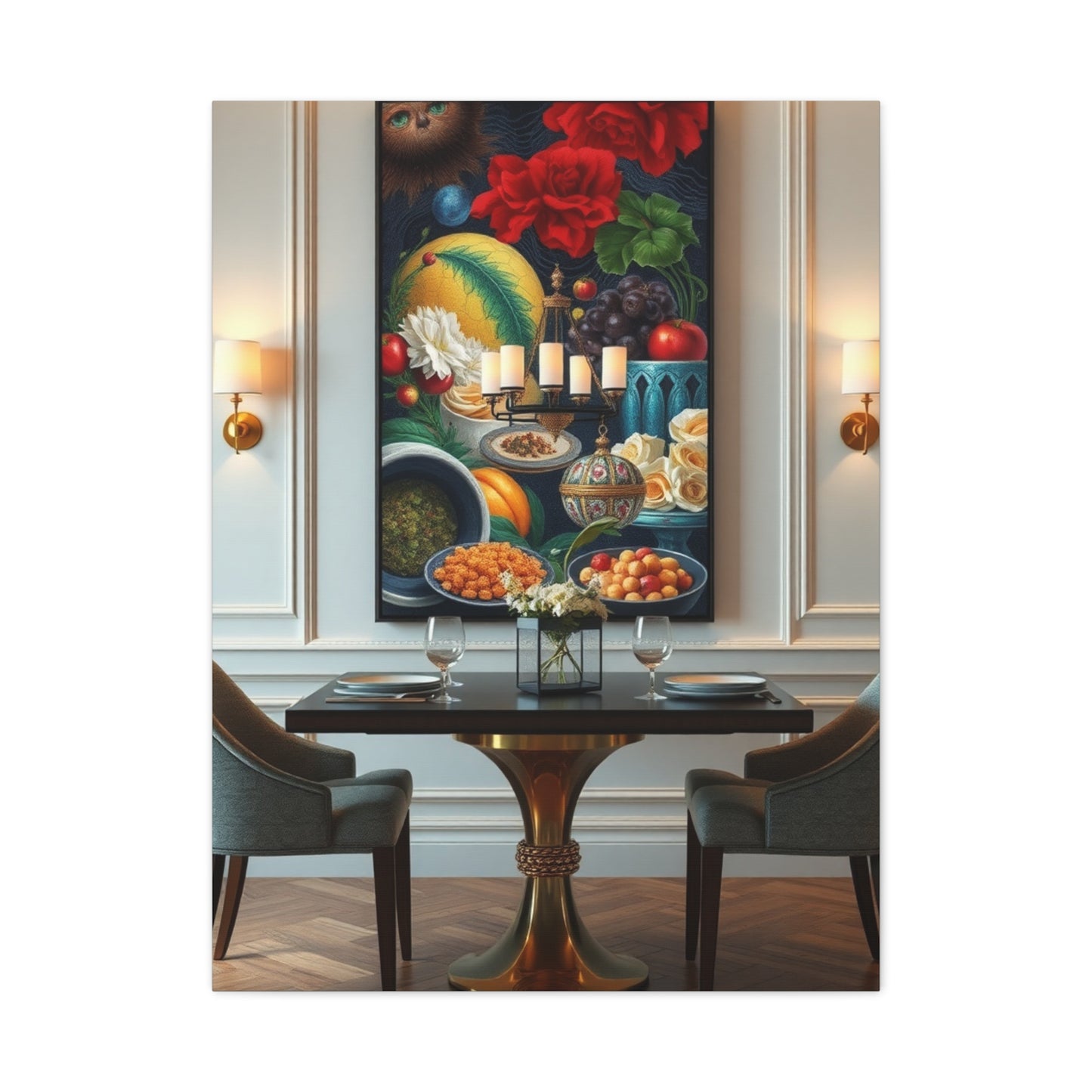 Epicurean Symphony Canvas Wall Art & Canvas Print