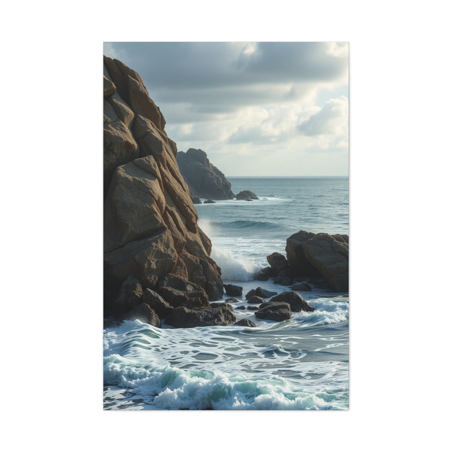 Coastal Panorama Splendor Wall Art & Canvas Print