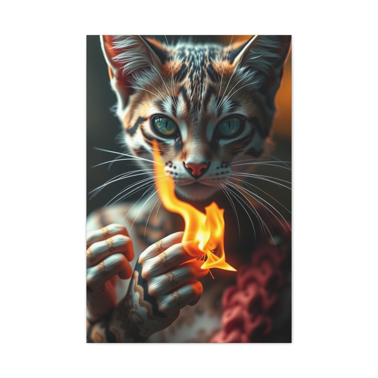 Catfight Art Refined Canvas Wall Art & Canvas Print