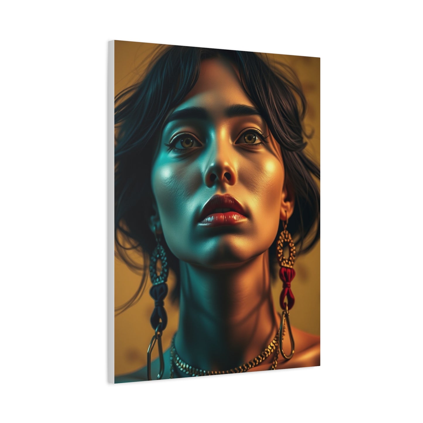 Resplendent Diva Artwork Wall Art & Canvas Print