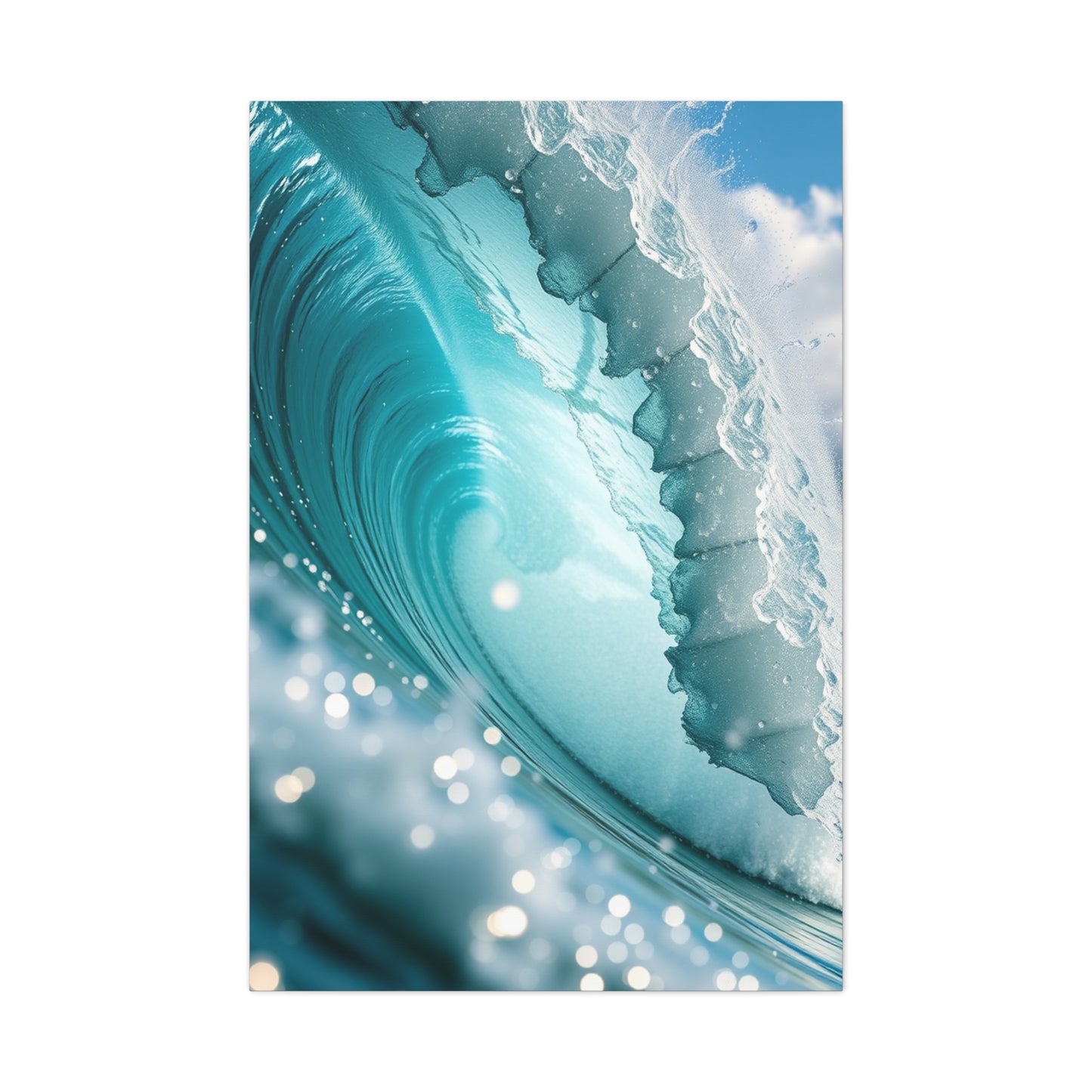 Wave Aesthetic Masterwork Wall Art & Canvas Print